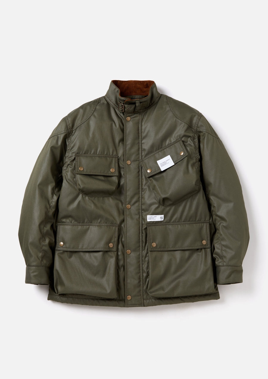 STAND COLLAR MOTORCYCLE JACKET