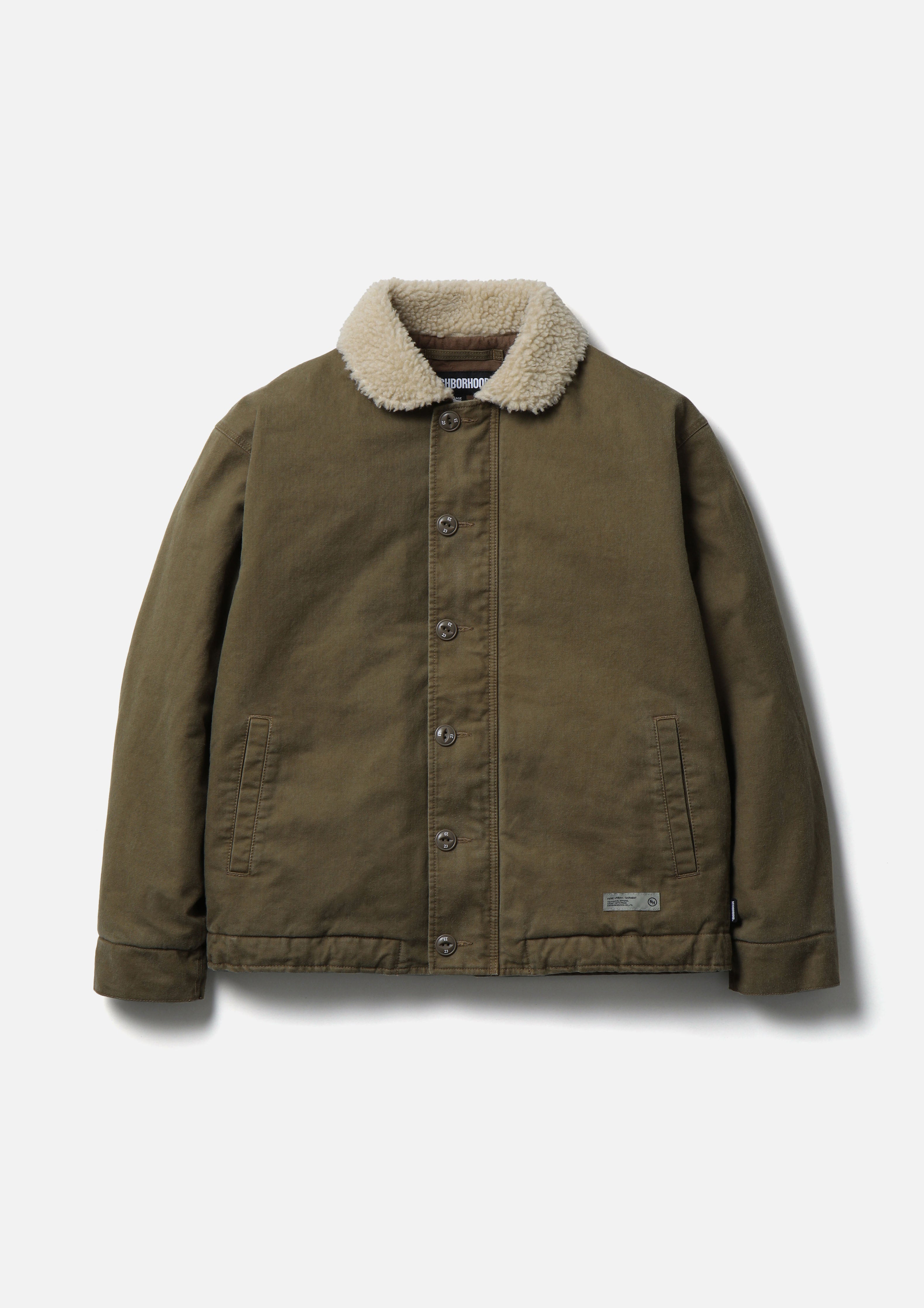 NEIGHBORHOOD 2018AW Ｎ-1Ｄ　デッキジャケット　オリーブ　S N-1 DECK JACKET