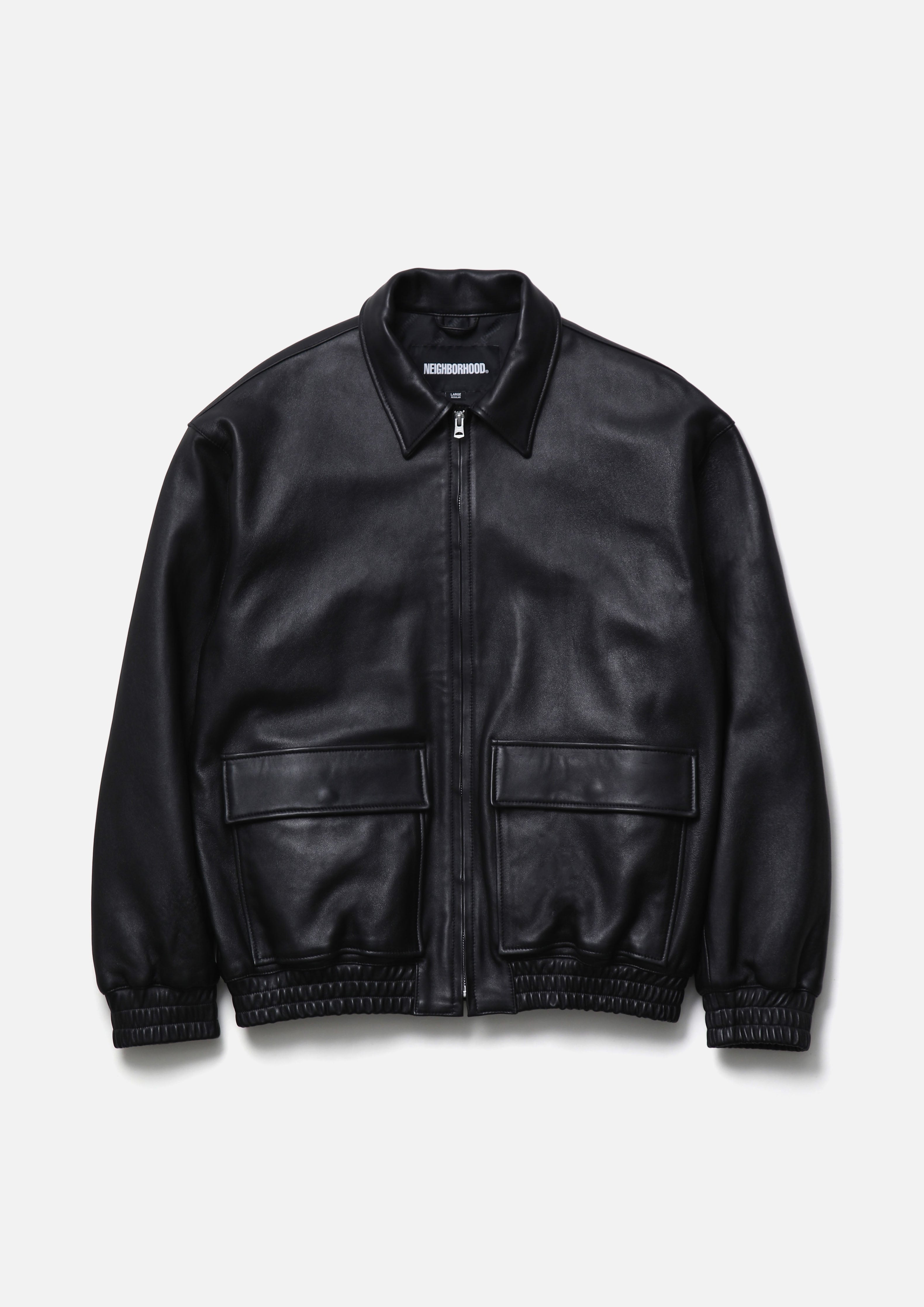 LEATHER DAD JACKET