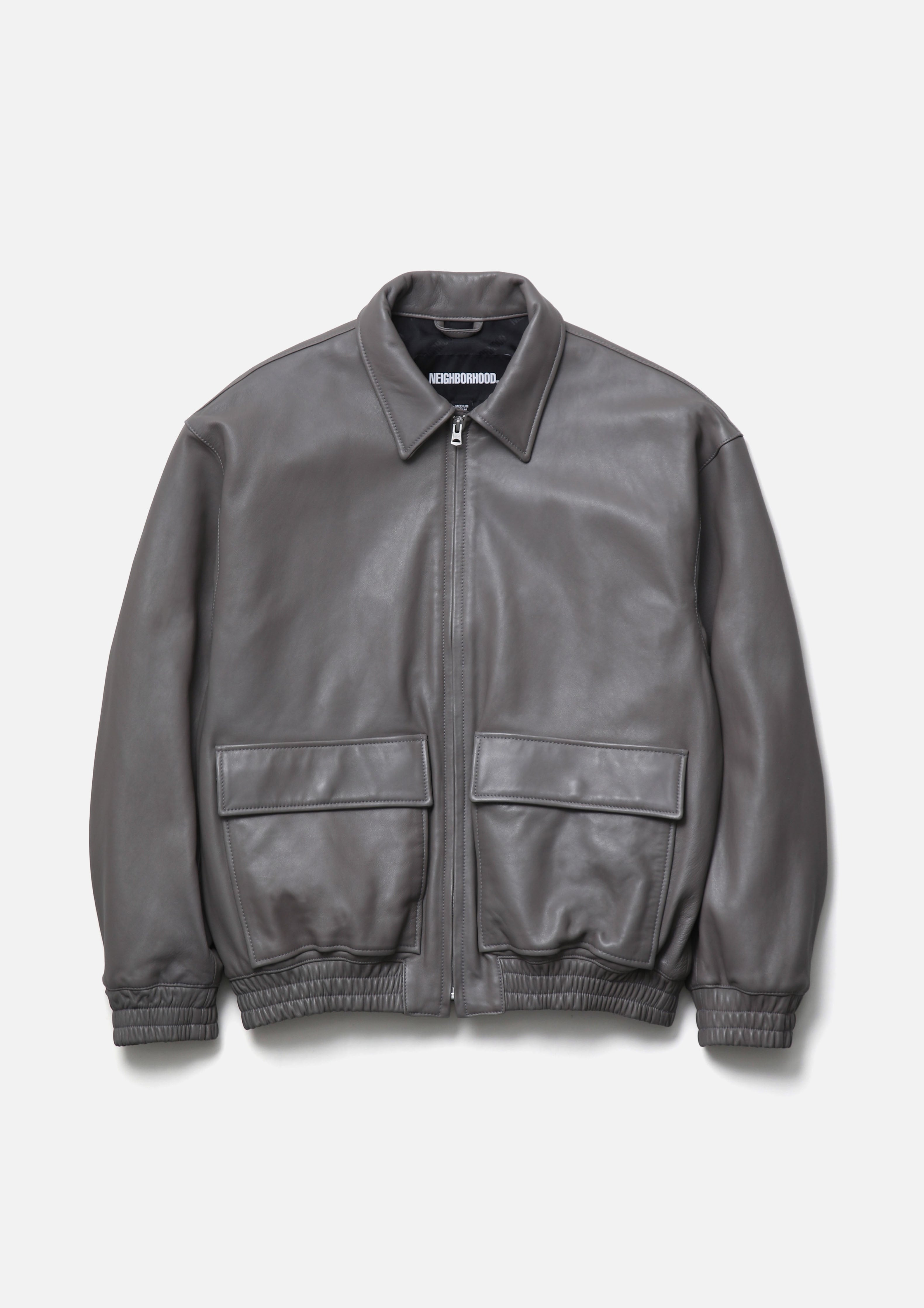 LEATHER DAD JACKET