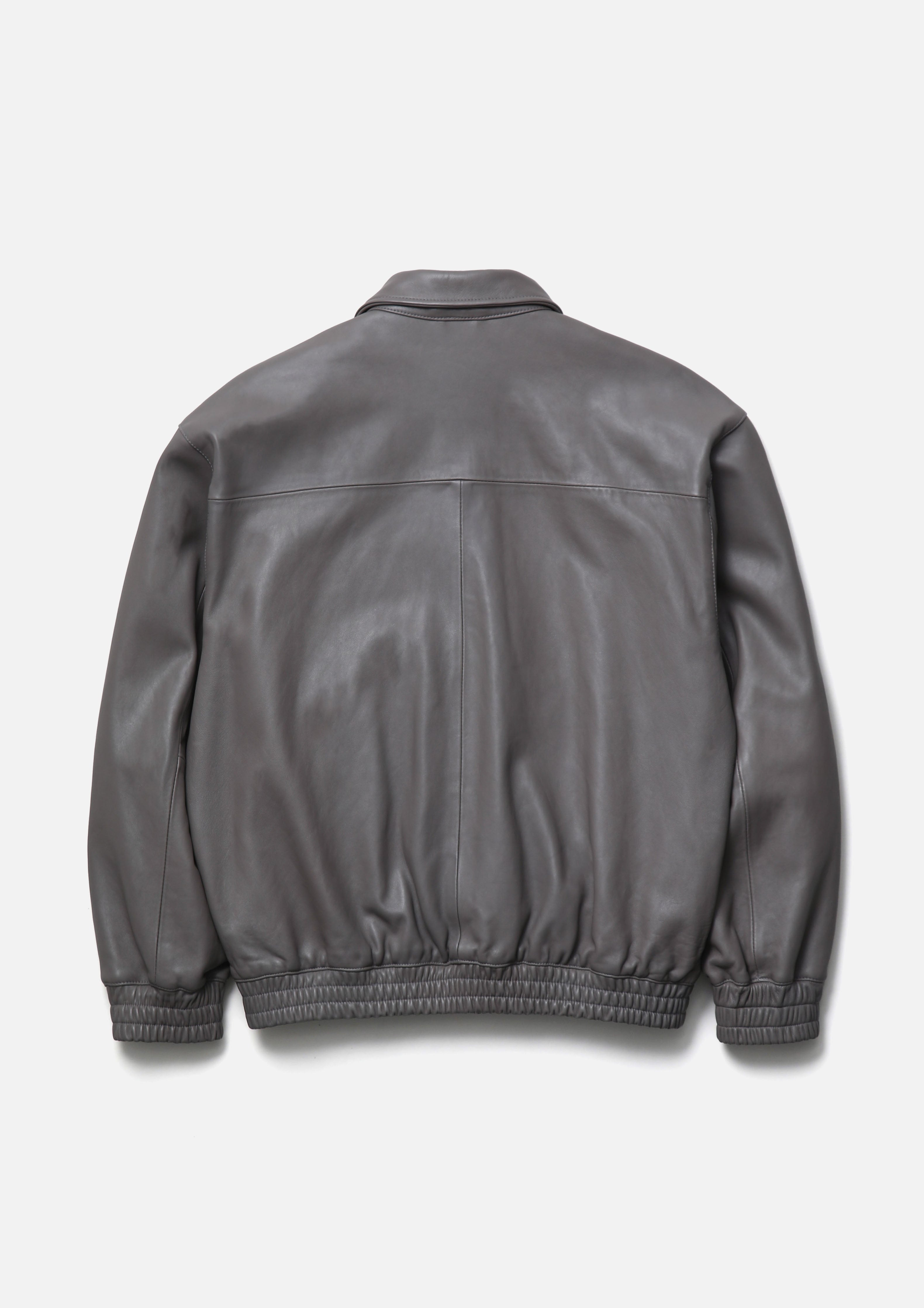LEATHER DAD JACKET
