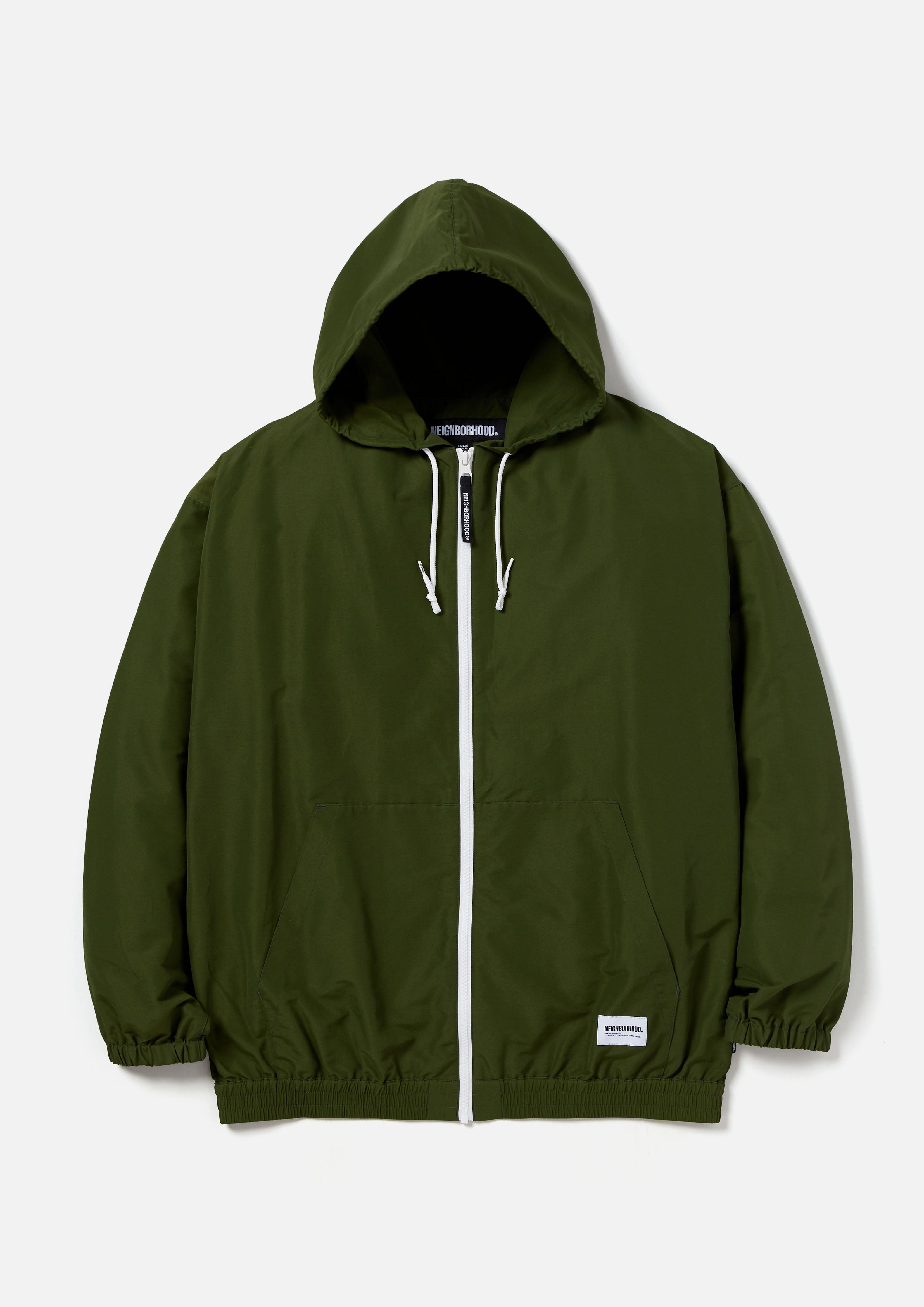 ZIP UP HOODED JACKET