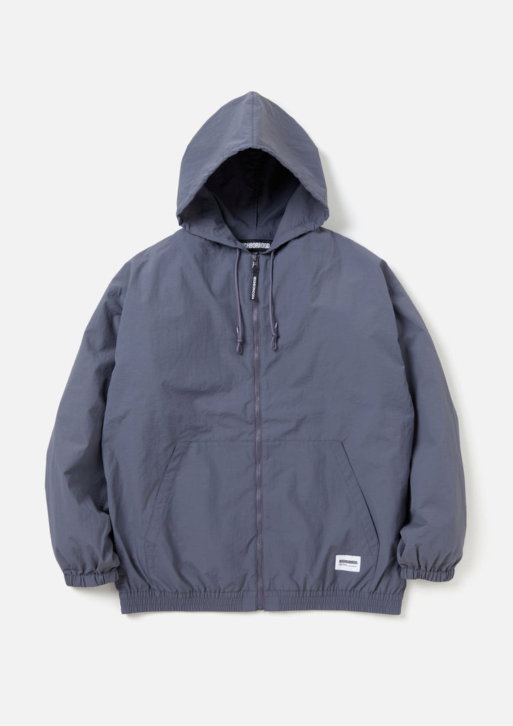 ZIP UP HOODED JACKET
