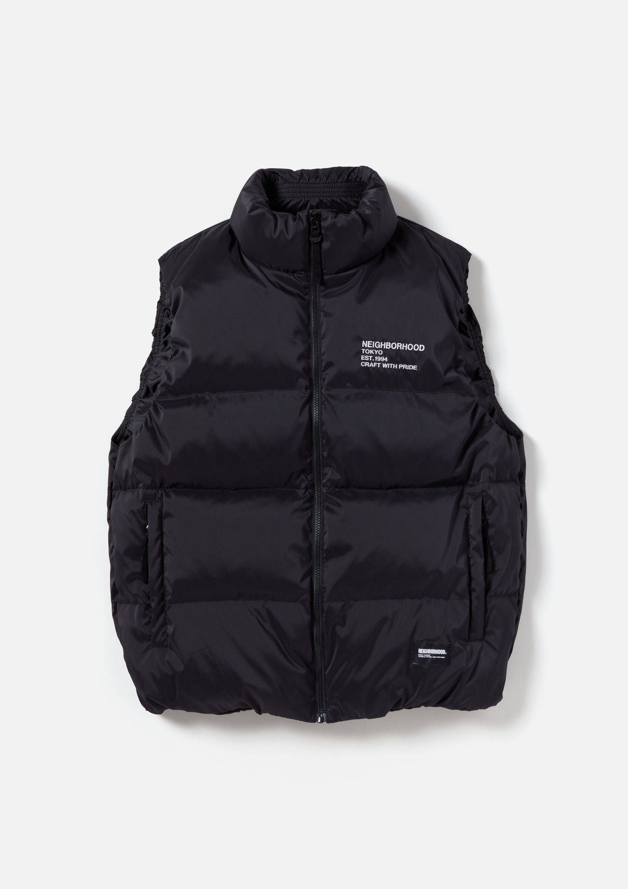 NEIGHBORHOOD CLASSIC DOWN VEST ダウンベスト 黒-