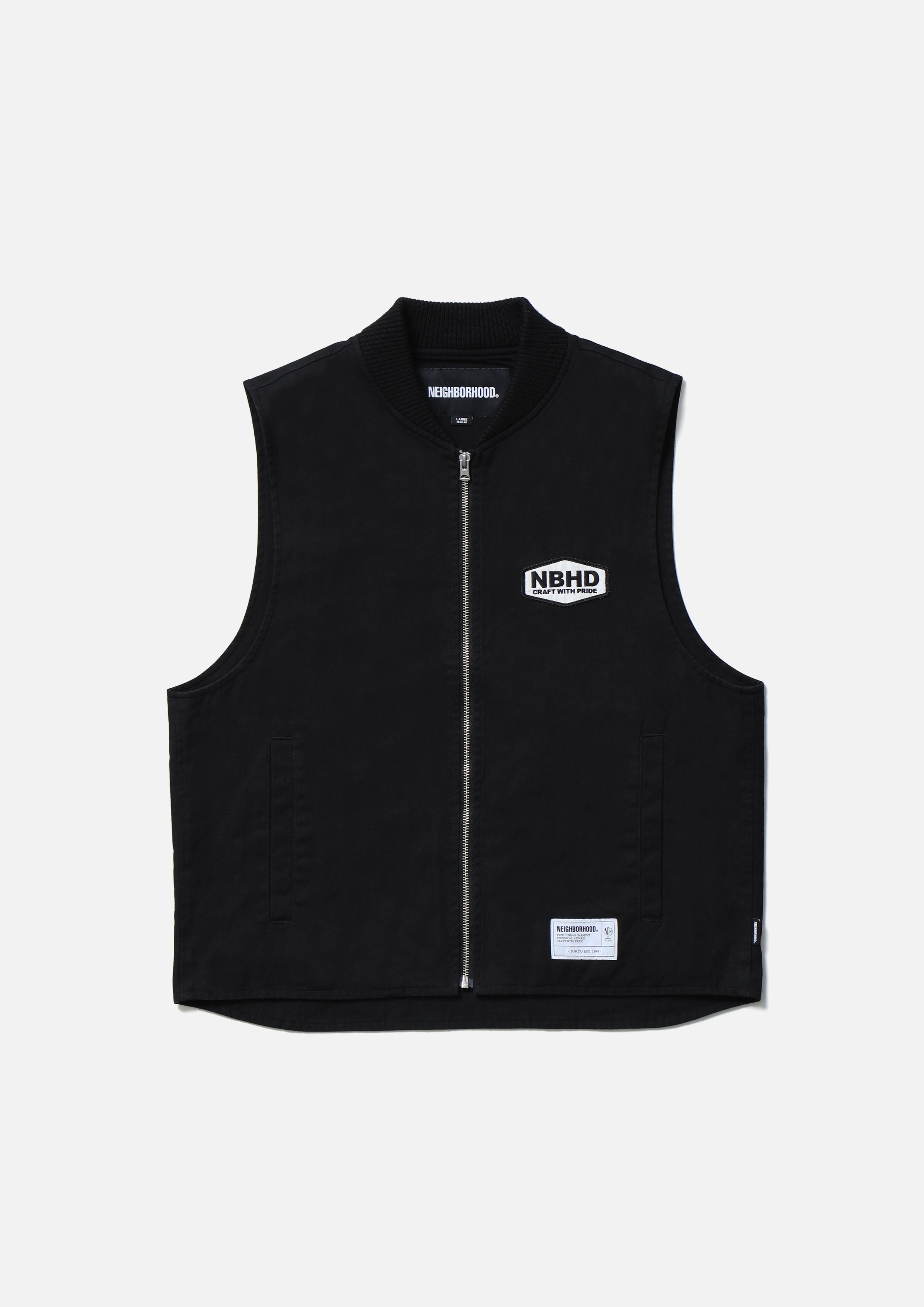 ZIP WORK VEST