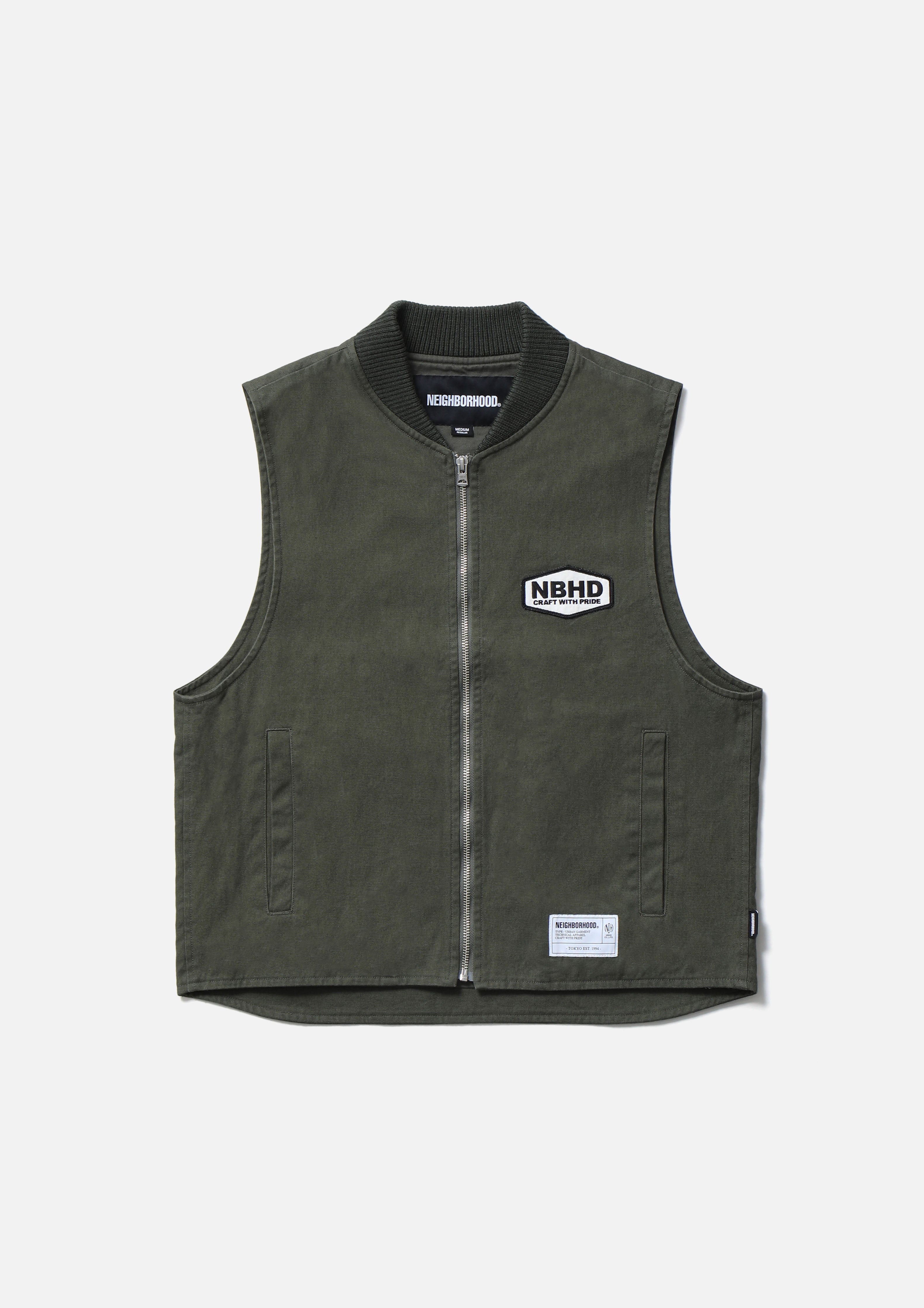 ZIP WORK VEST