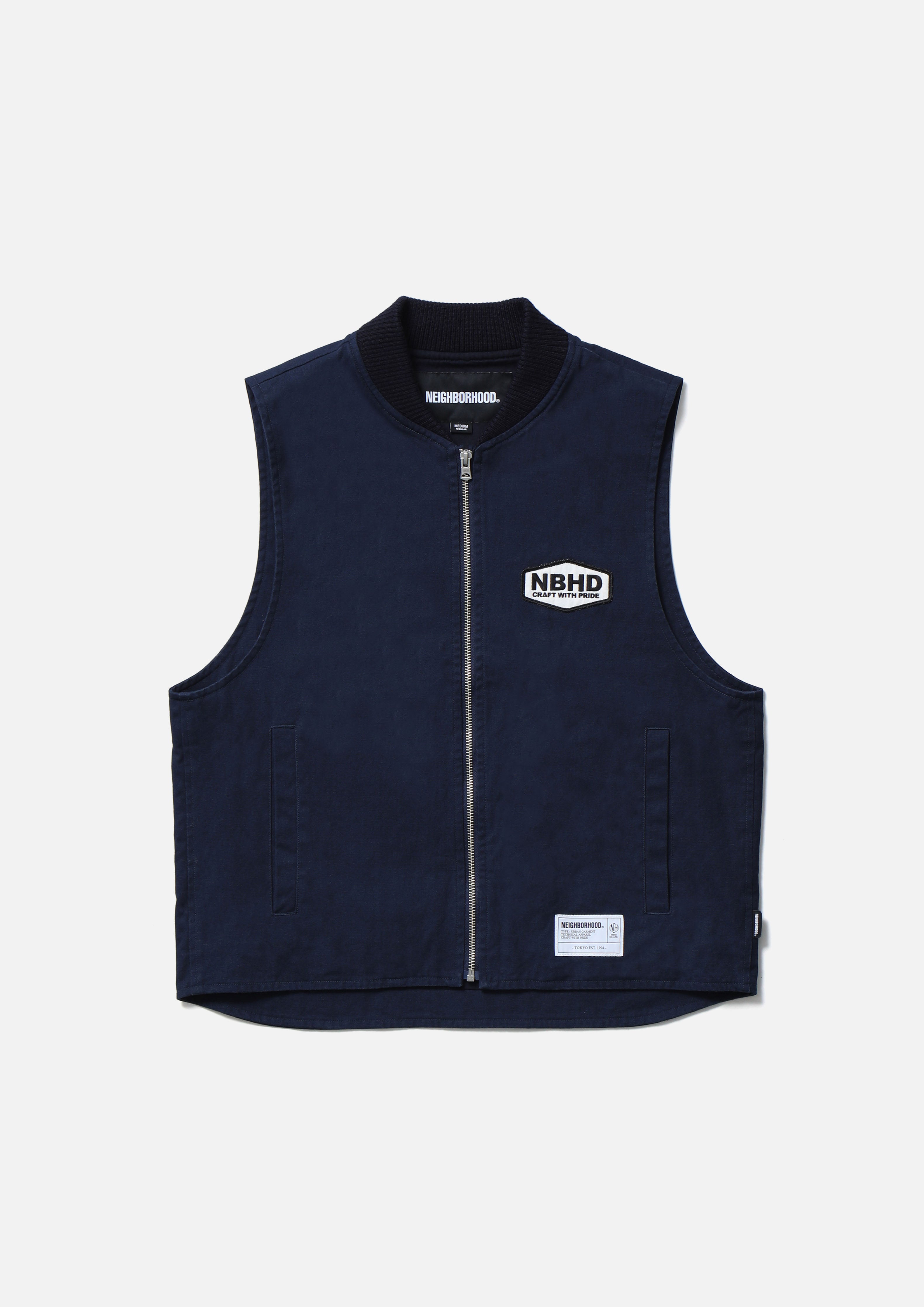 ZIP WORK VEST