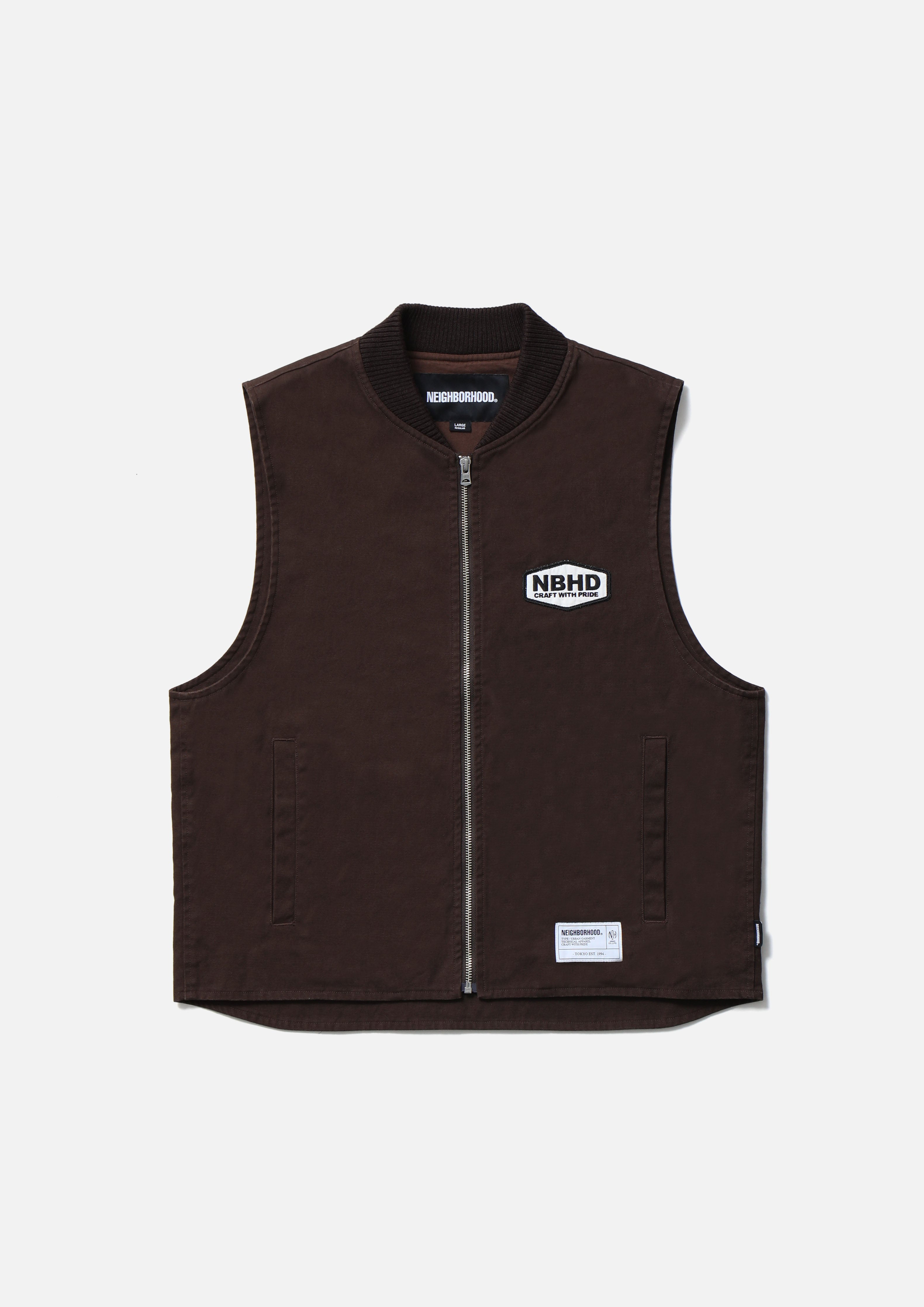 ZIP WORK VEST