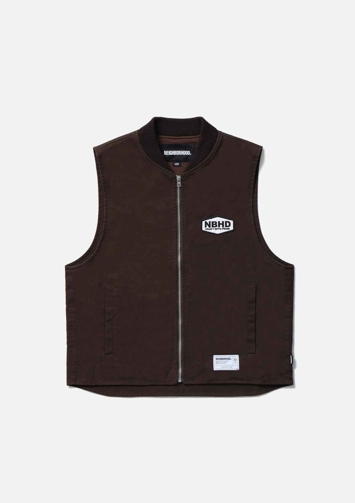 ZIP WORK VEST