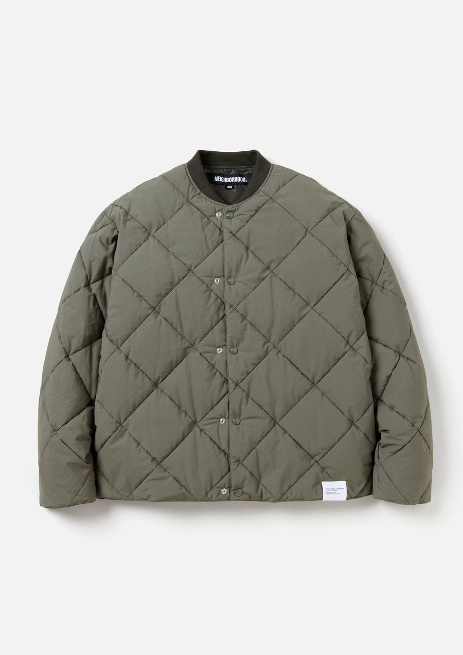 CHECKER DOWN JACKET