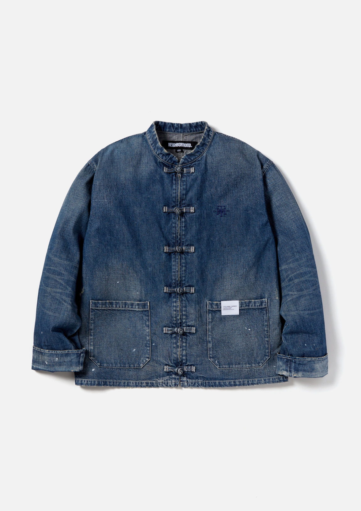 WASHED DENIM KF JACKET