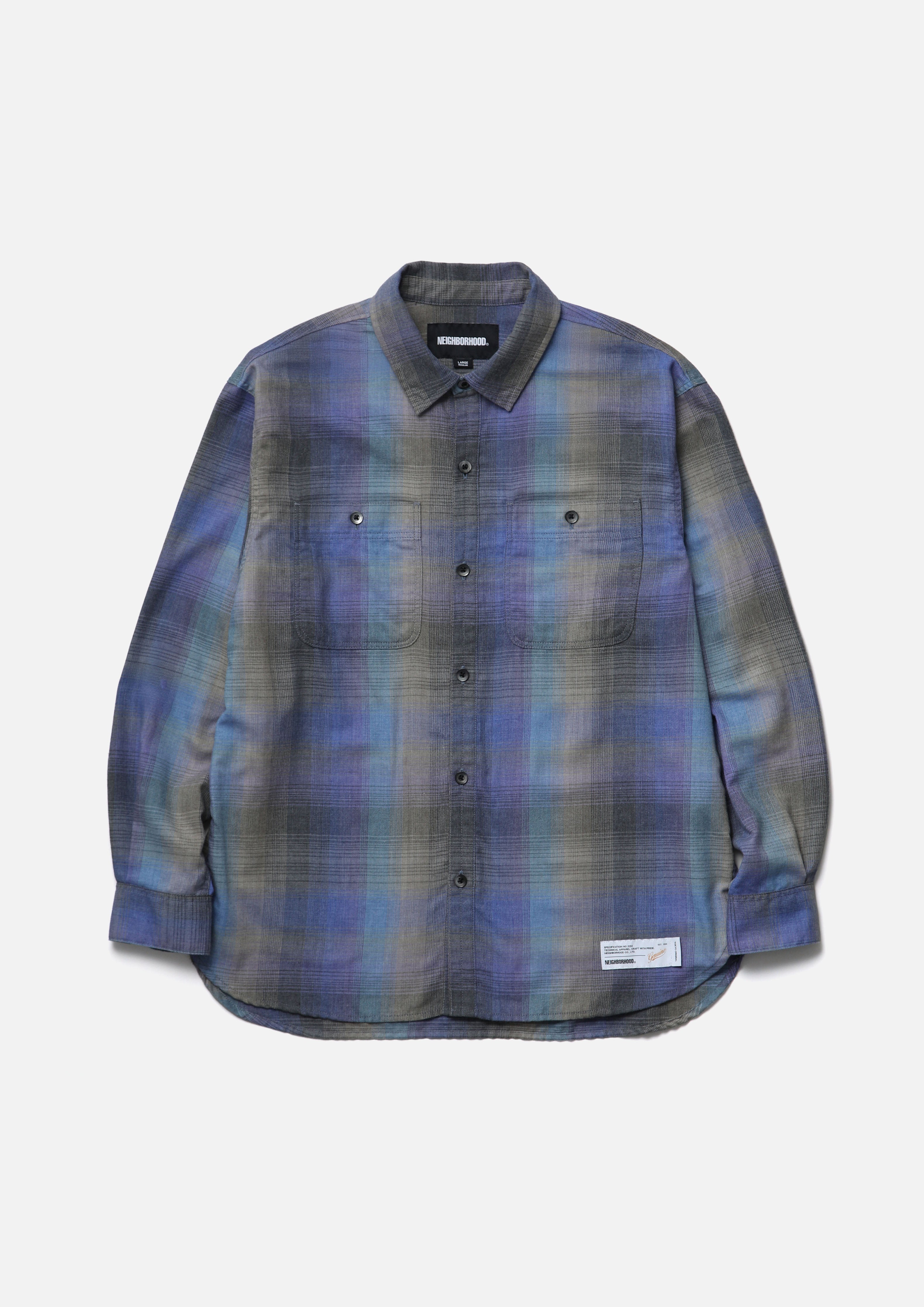 HOMBRE CHECK SHIRT LS