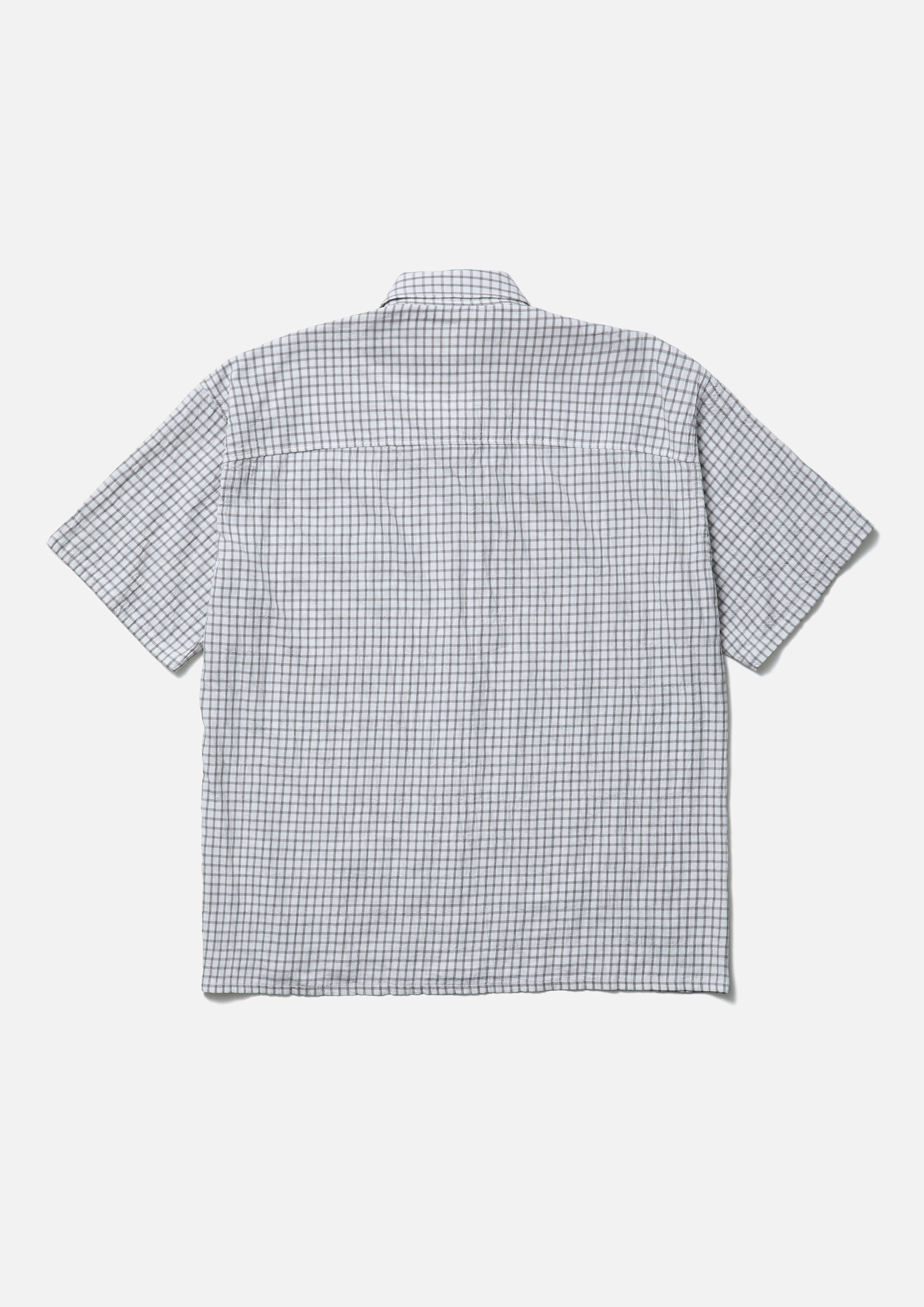 BW . CHECK SHIRT SS