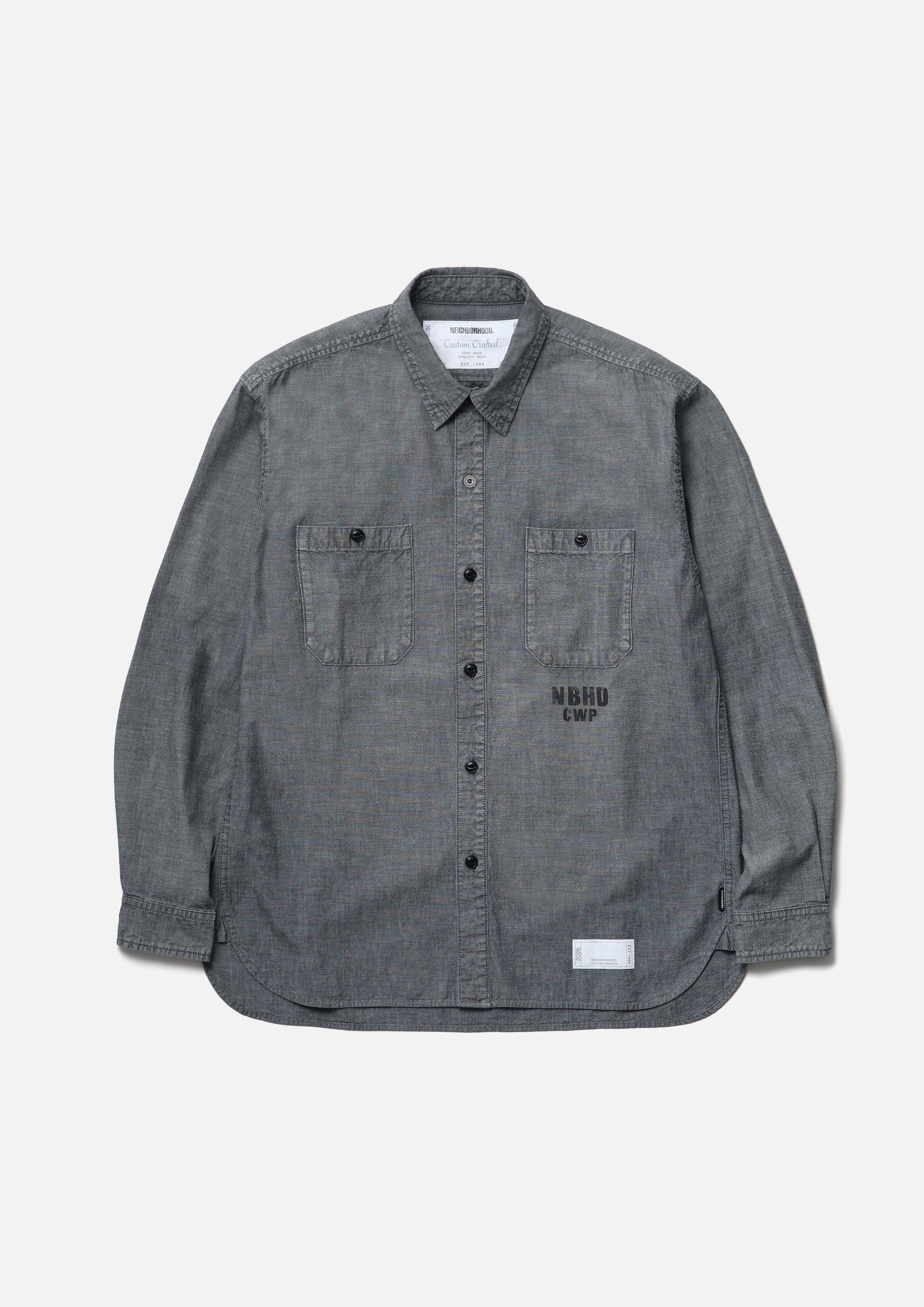 neighborhood シャツ CHAMBRAY SHIRT LS