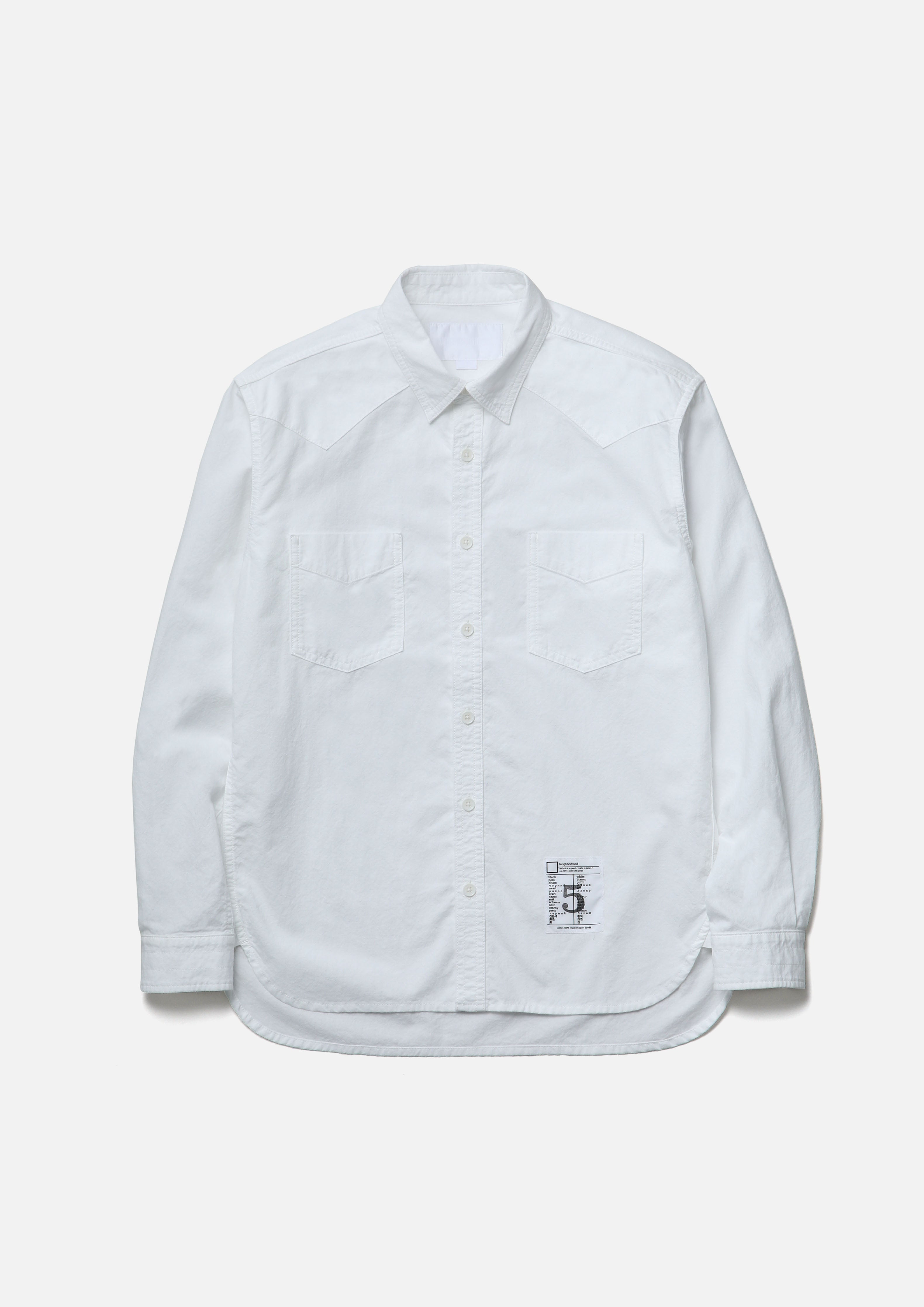 BW . WESTERN SHIRT LS