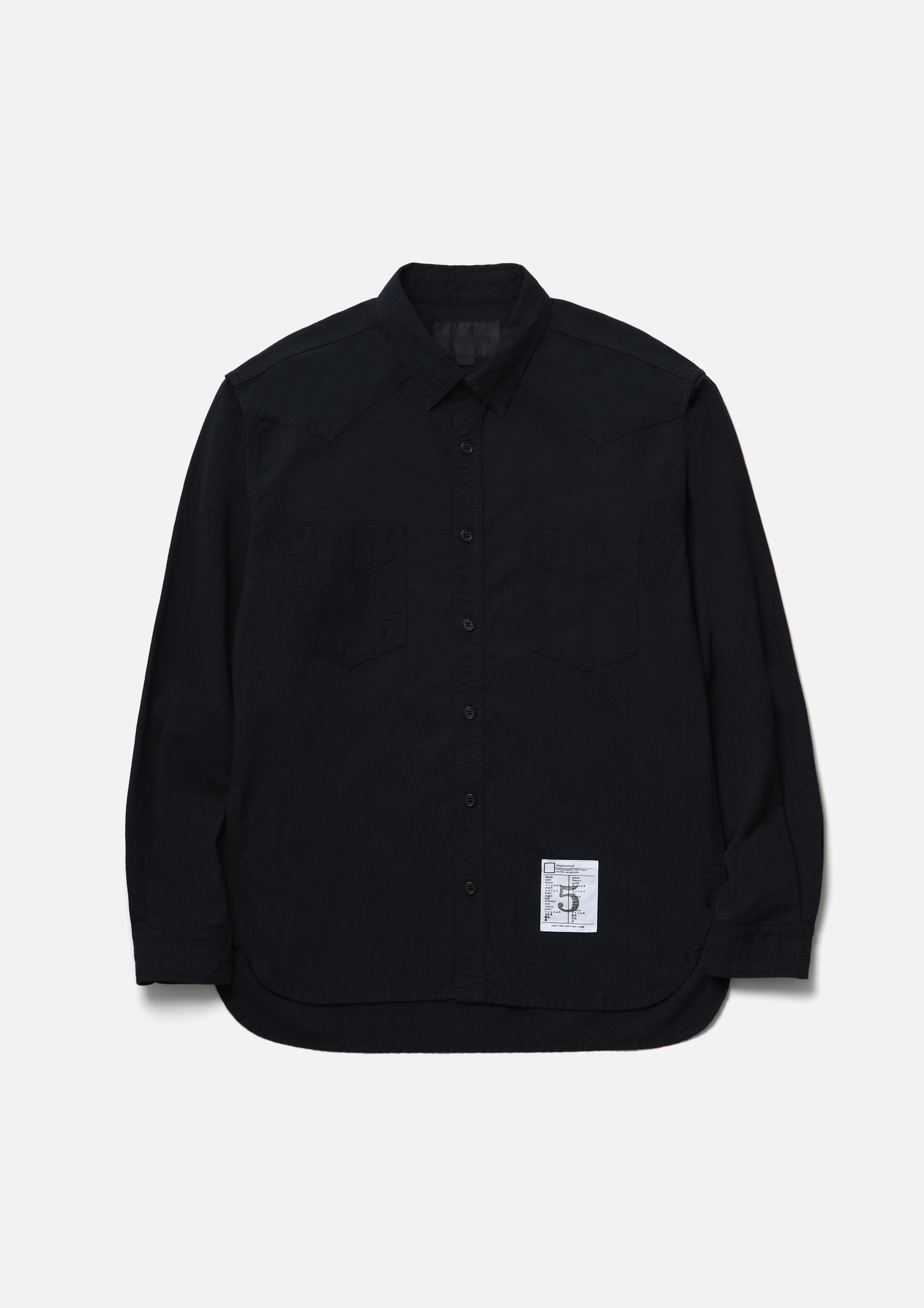 BW . WESTERN SHIRT LS