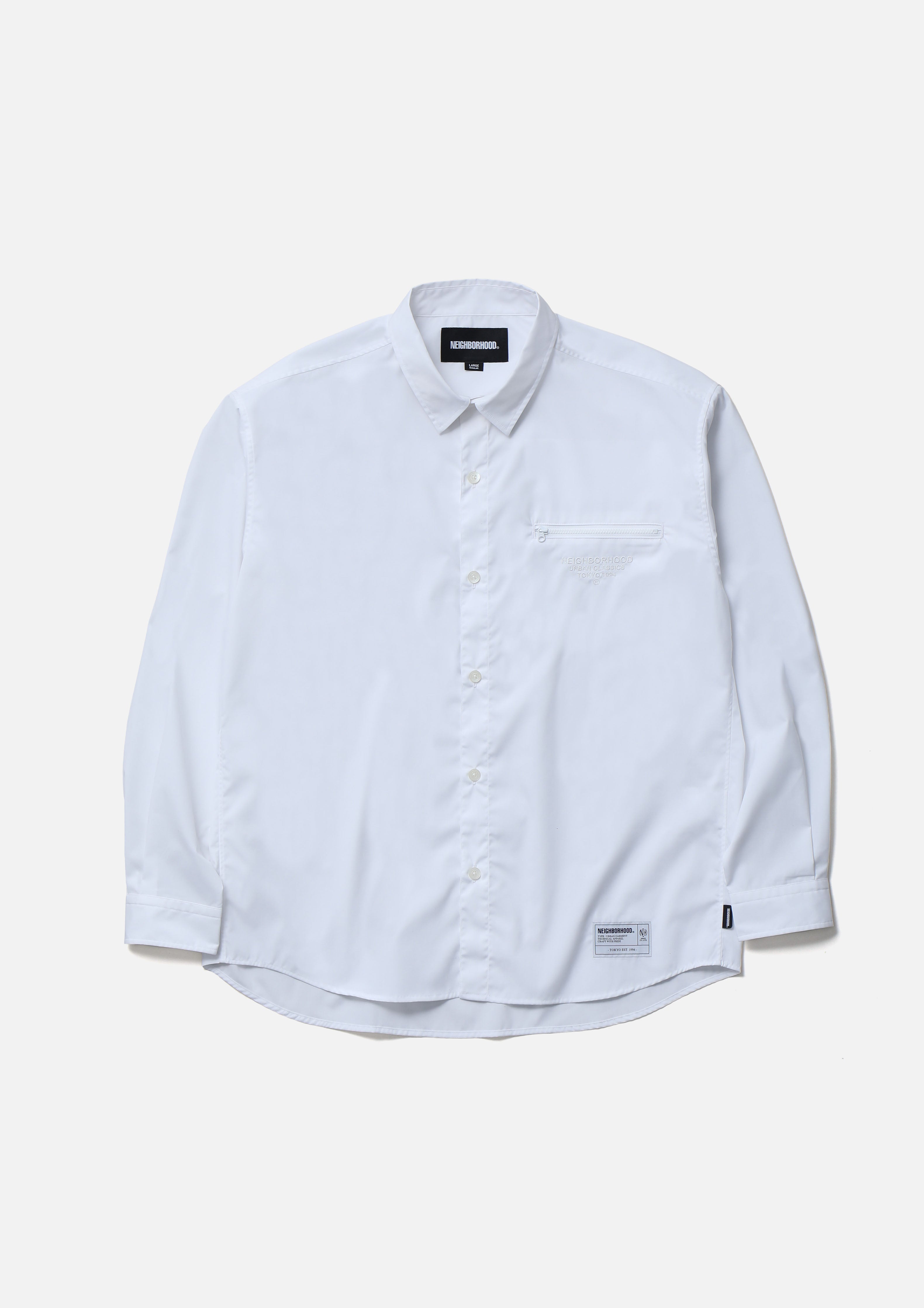 PLAIN SHIRT LS