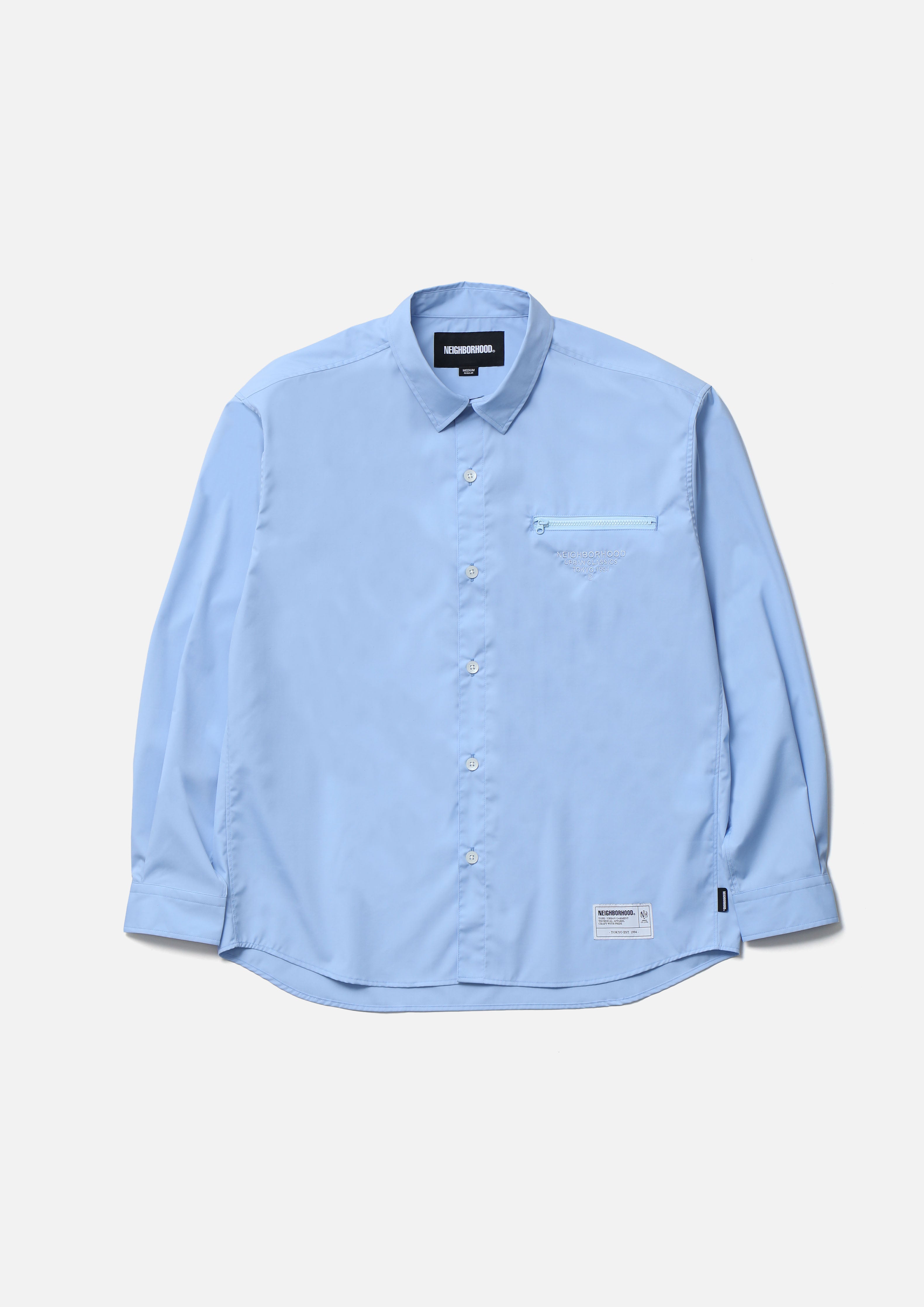 PLAIN SHIRT LS