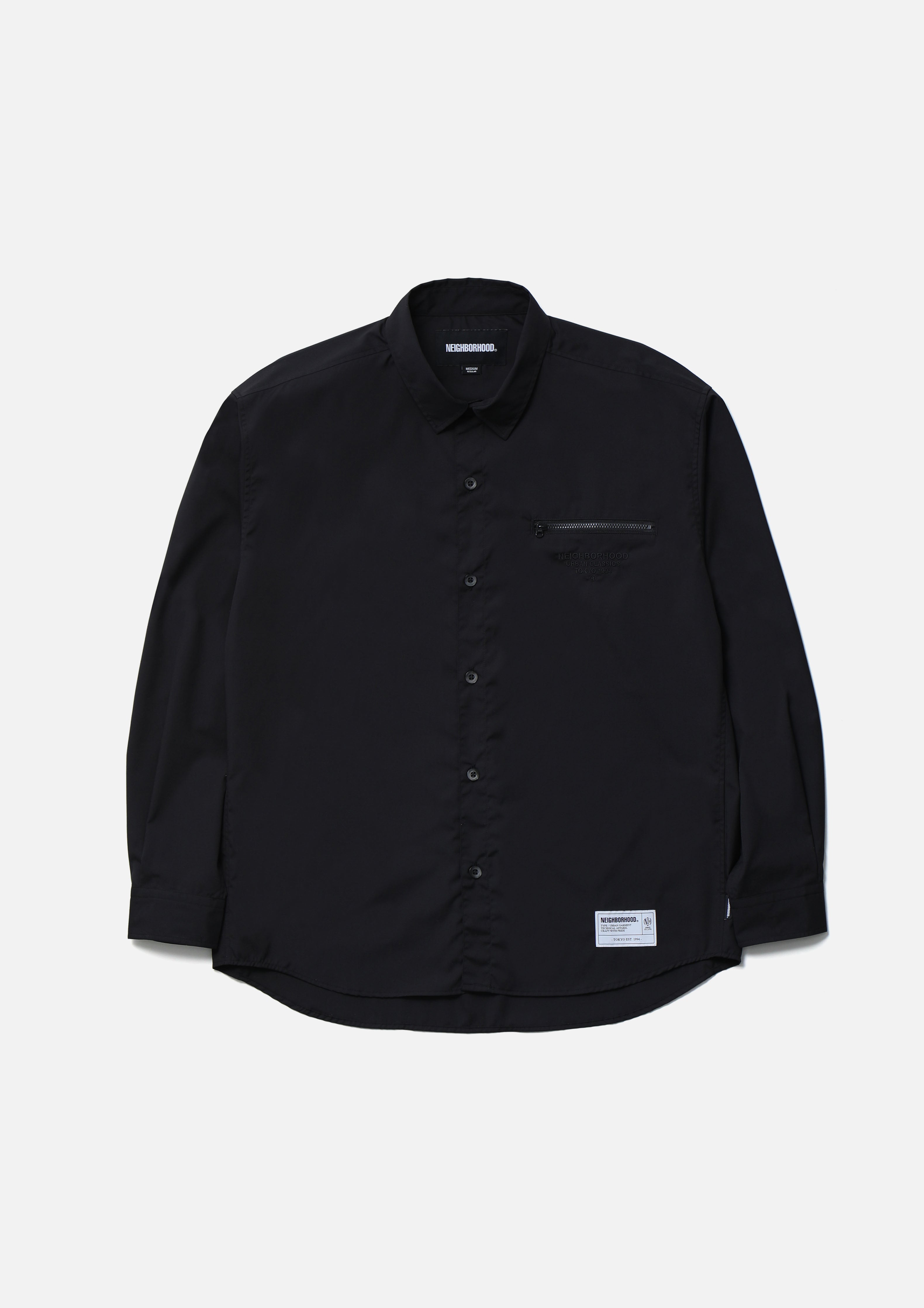 PLAIN SHIRT LS