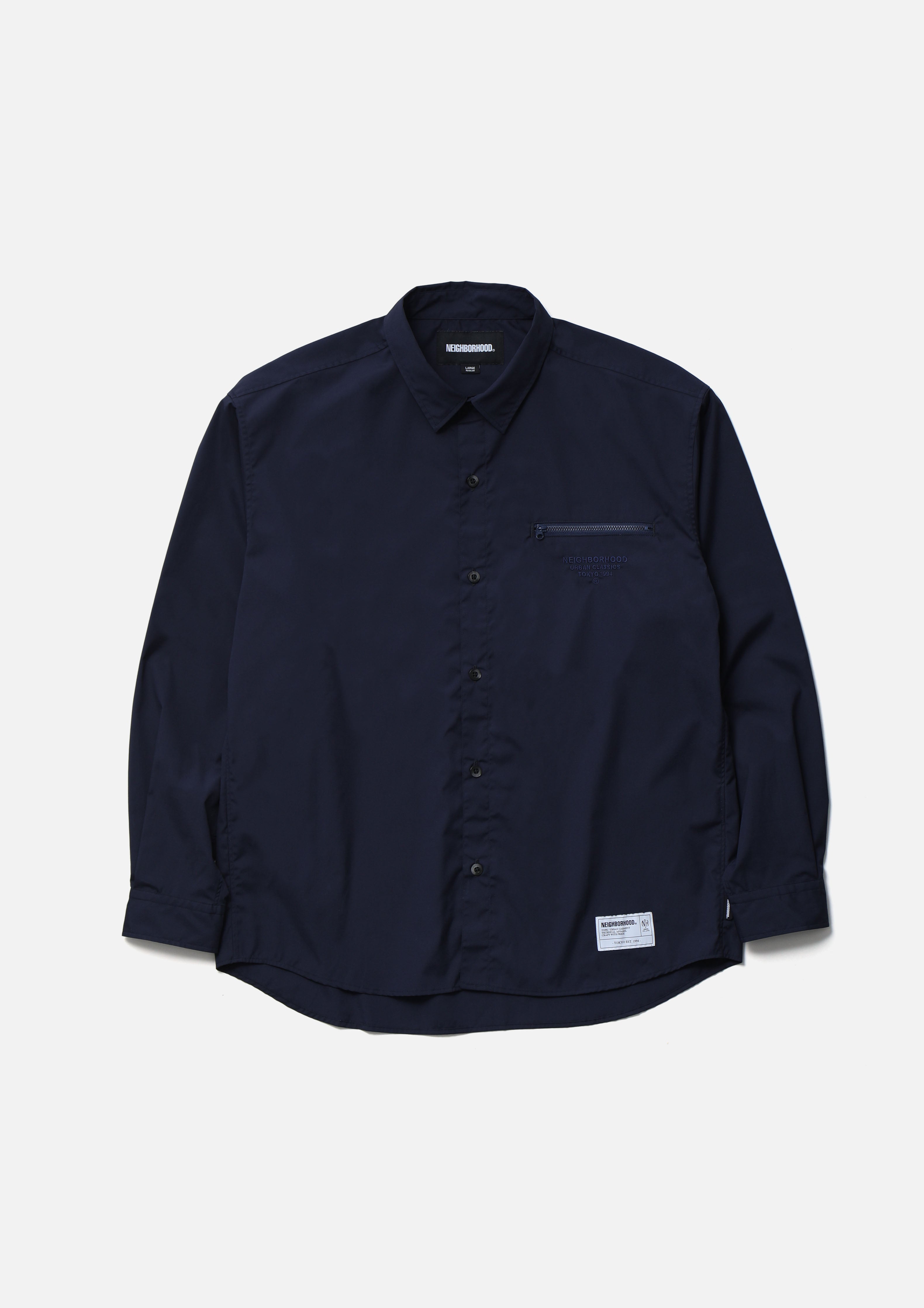 PLAIN SHIRT LS