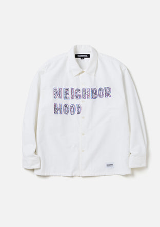 21AW NEIGHBORHOOD LOGGER C-SHIRT 末永く ネイバーフッド 