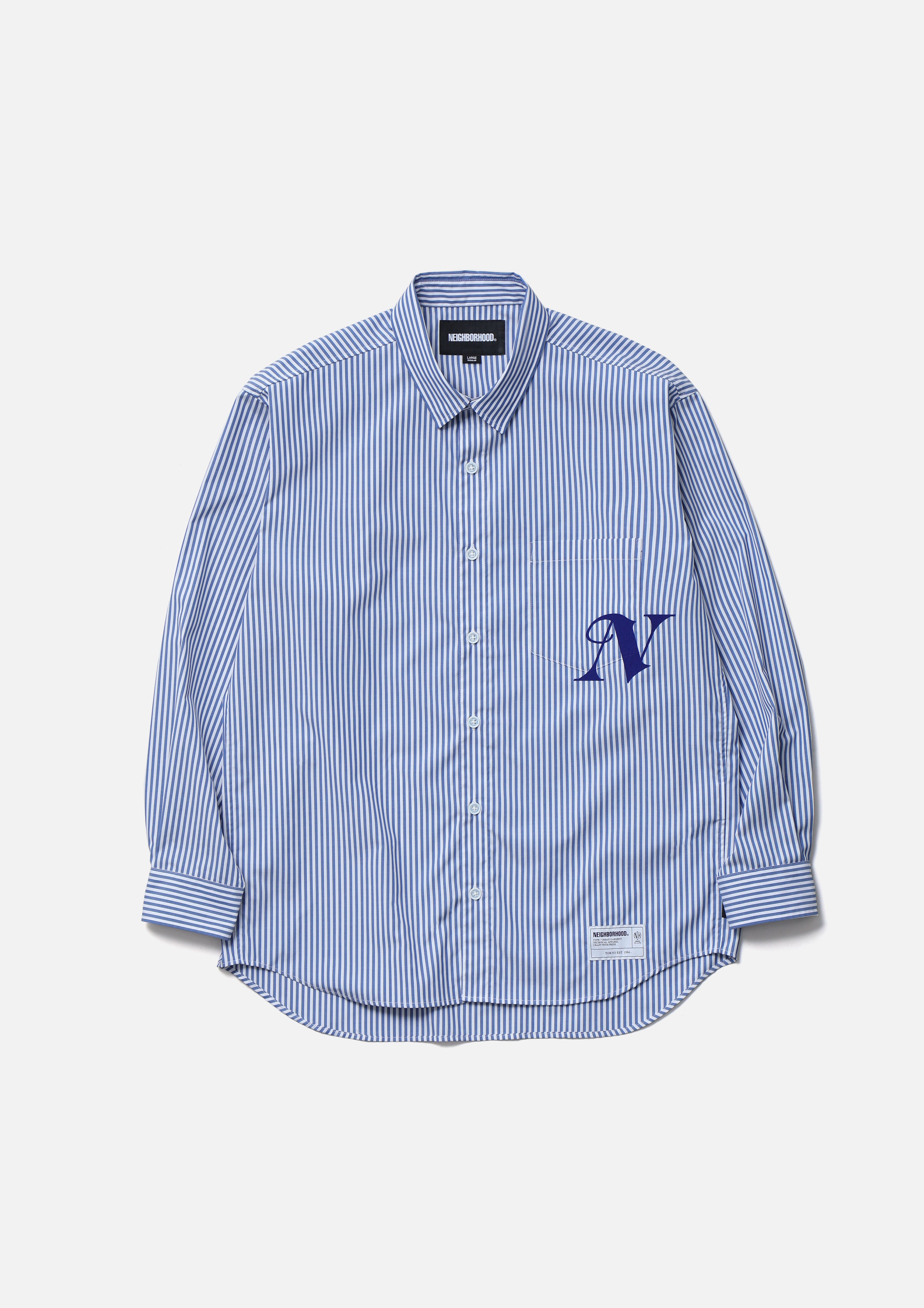 STRIPE SHIRT LS STRIPE SHIRT LS