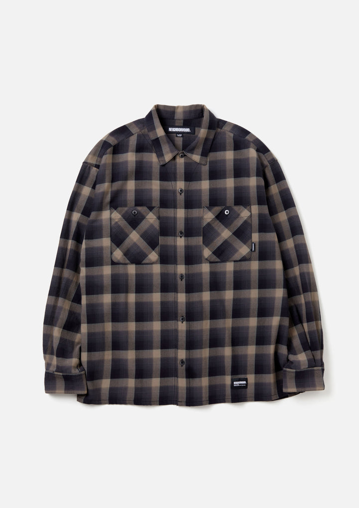 HALF HOMBRE CHECK SHIRT LS