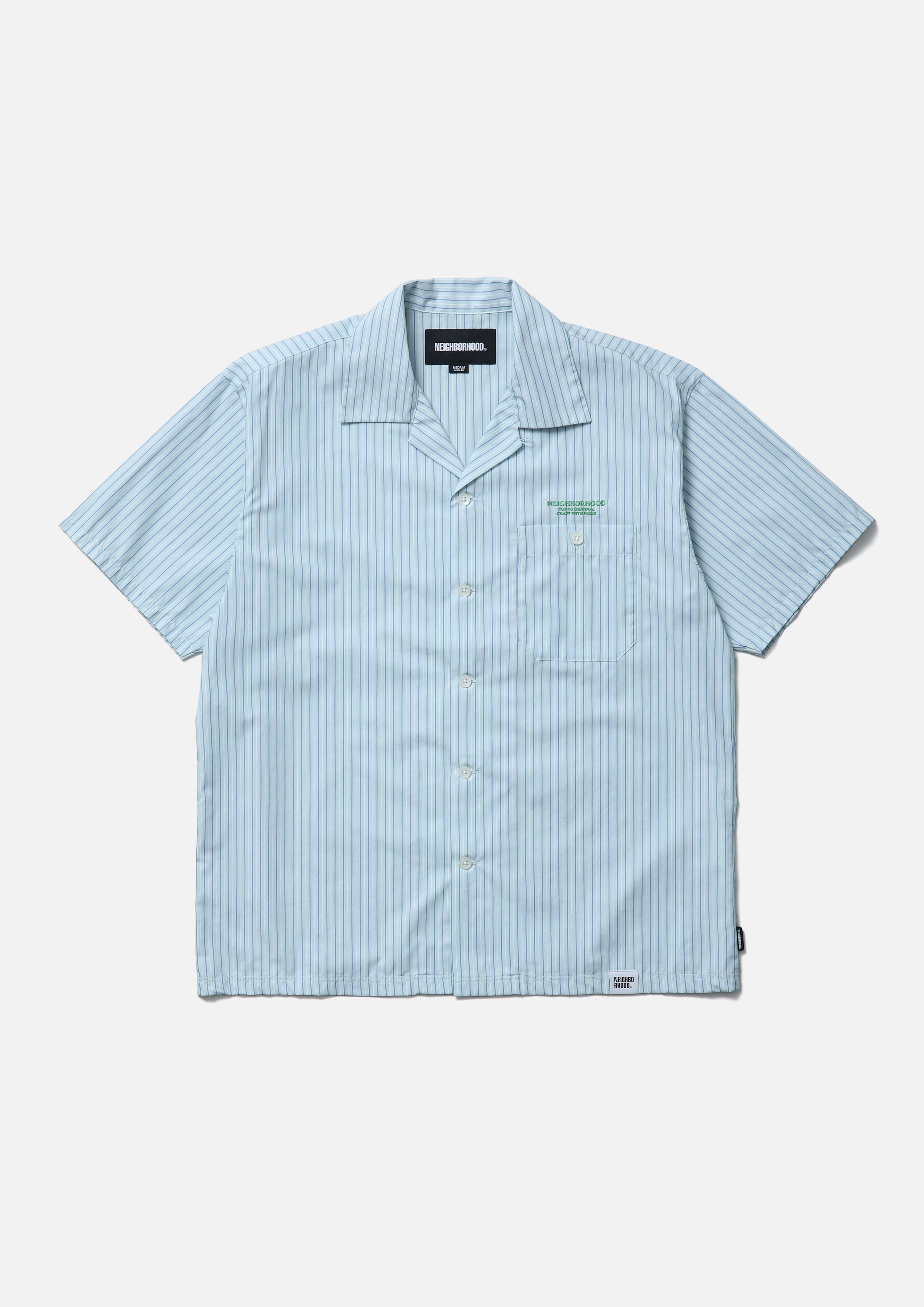 STRIPE WORK SHIRT SS