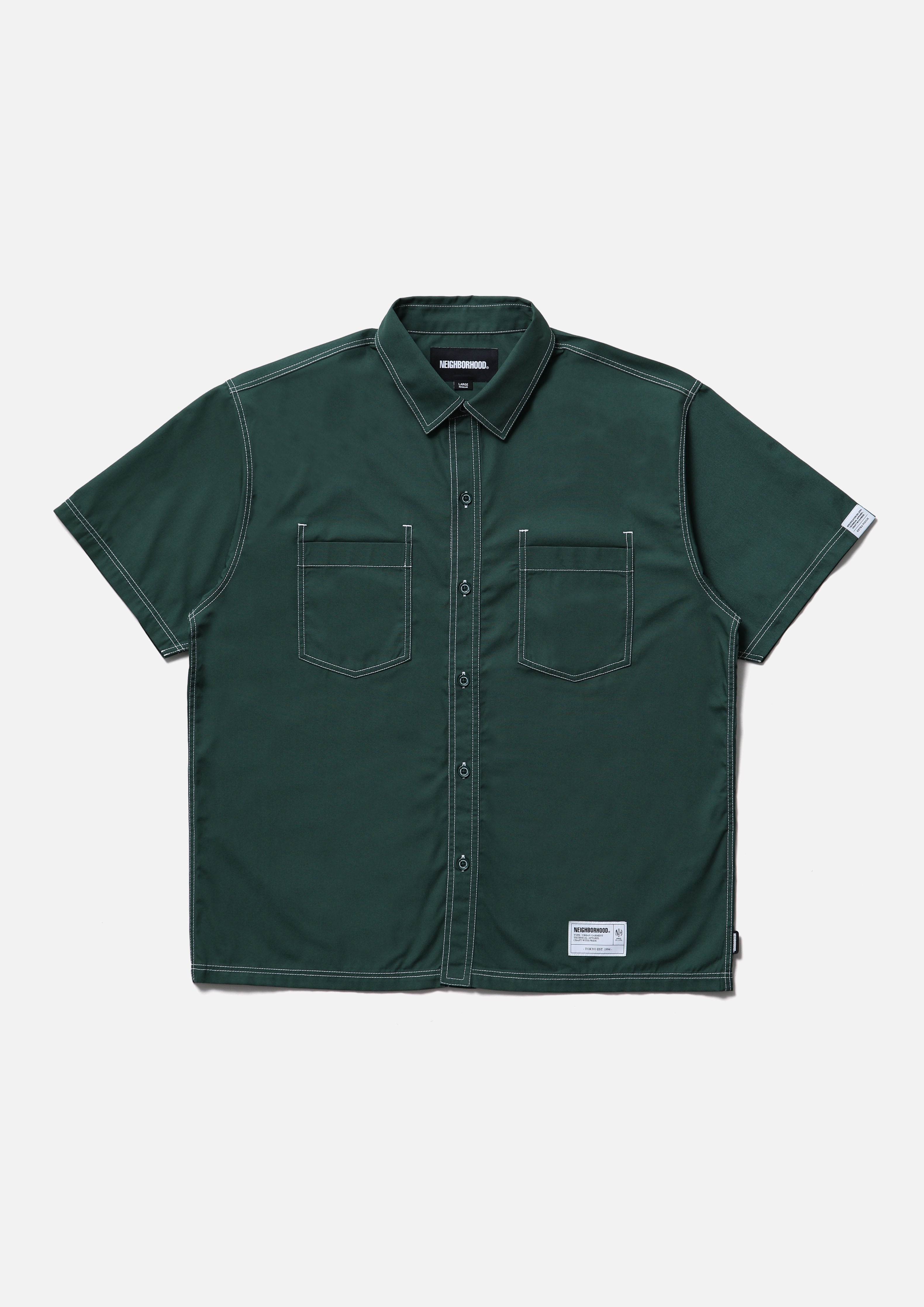 VISIBLE STITCHING SHIRT SS