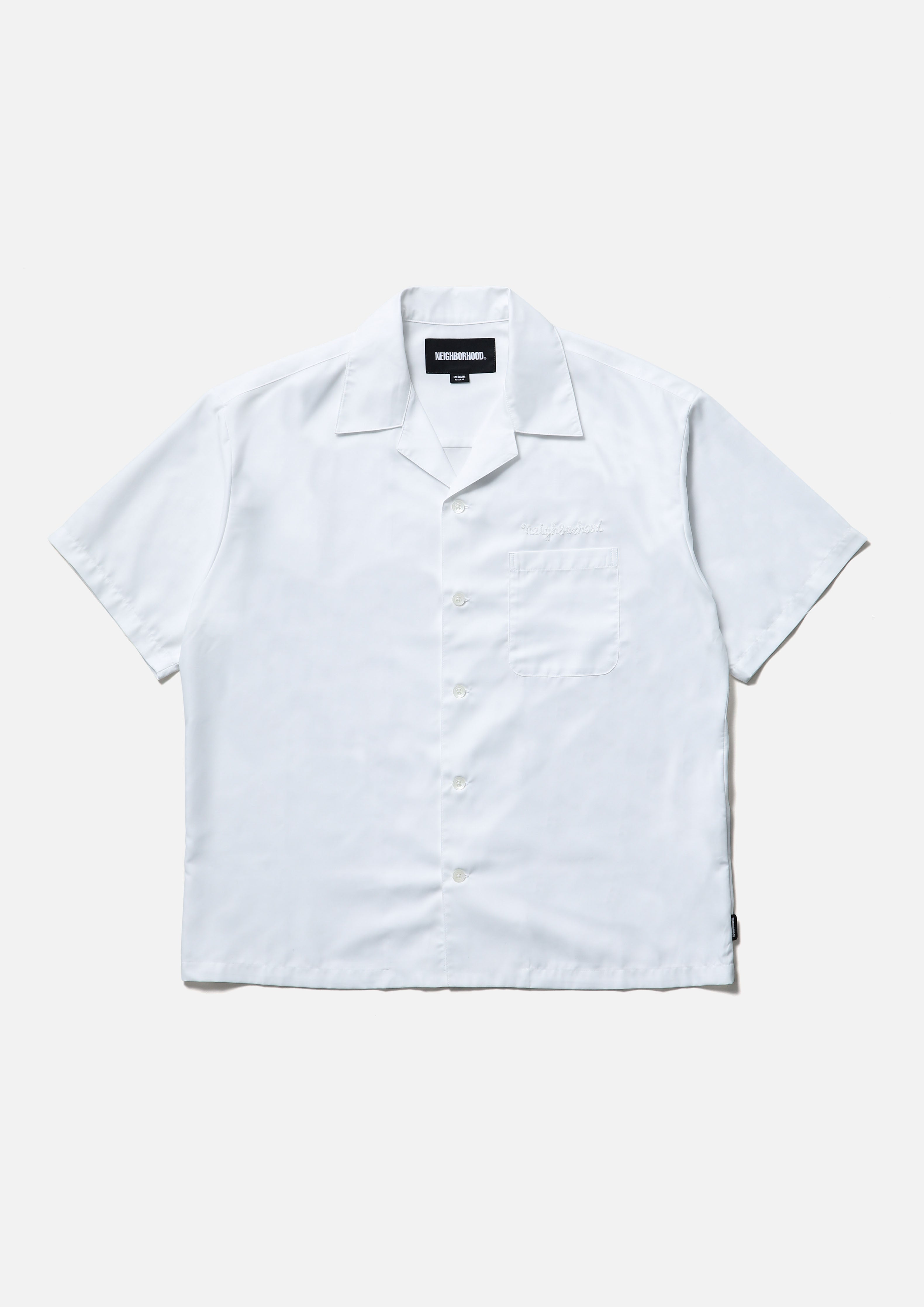 SOLID COLOR HAWAIIAN SHIRT SS