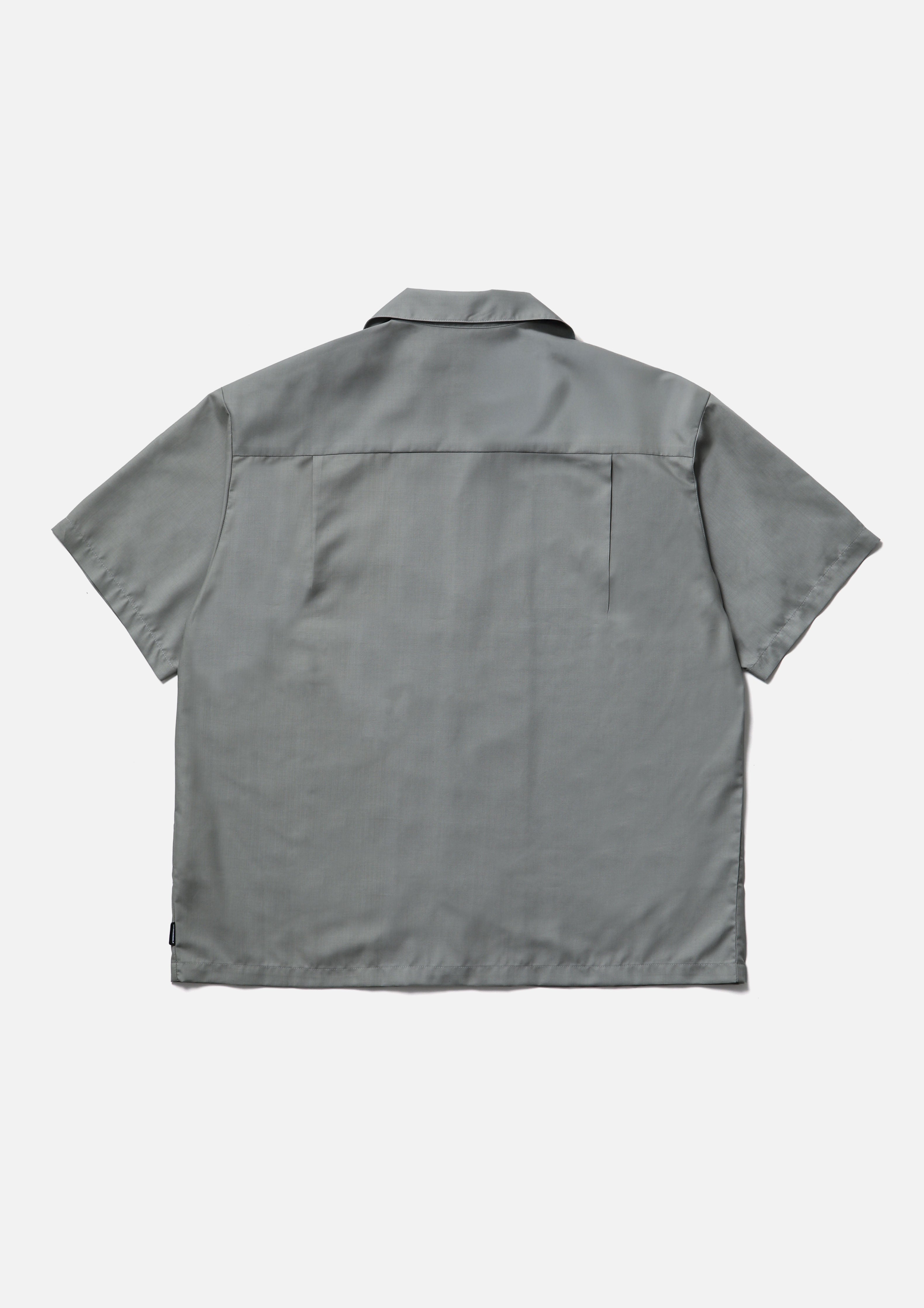 SOLID COLOR HAWAIIAN SHIRT SS