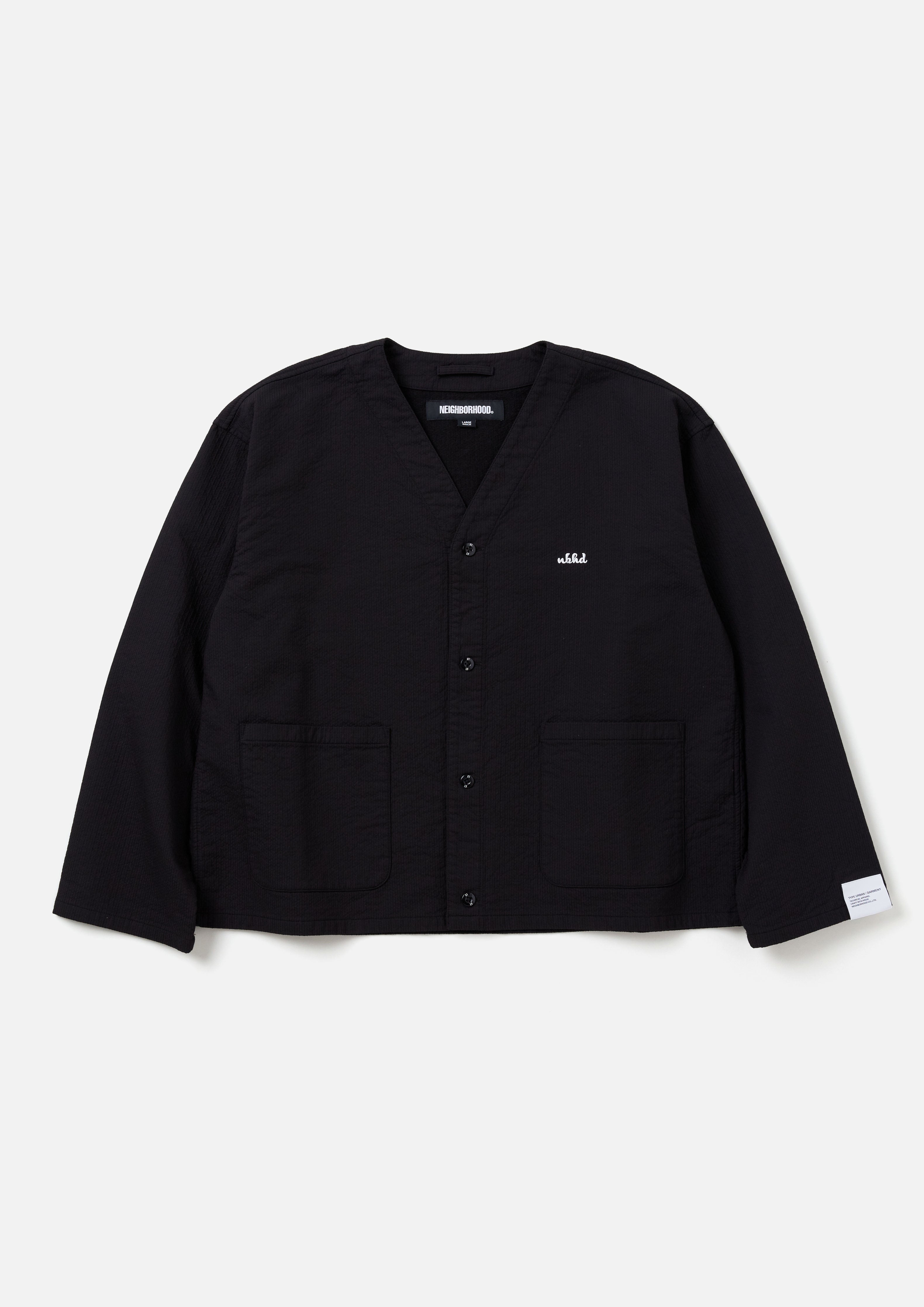 NEIGHBORHOOD NO COLLAR SHIRT LS NEIGHBORHOOD NO COLLAR SHIRT LS