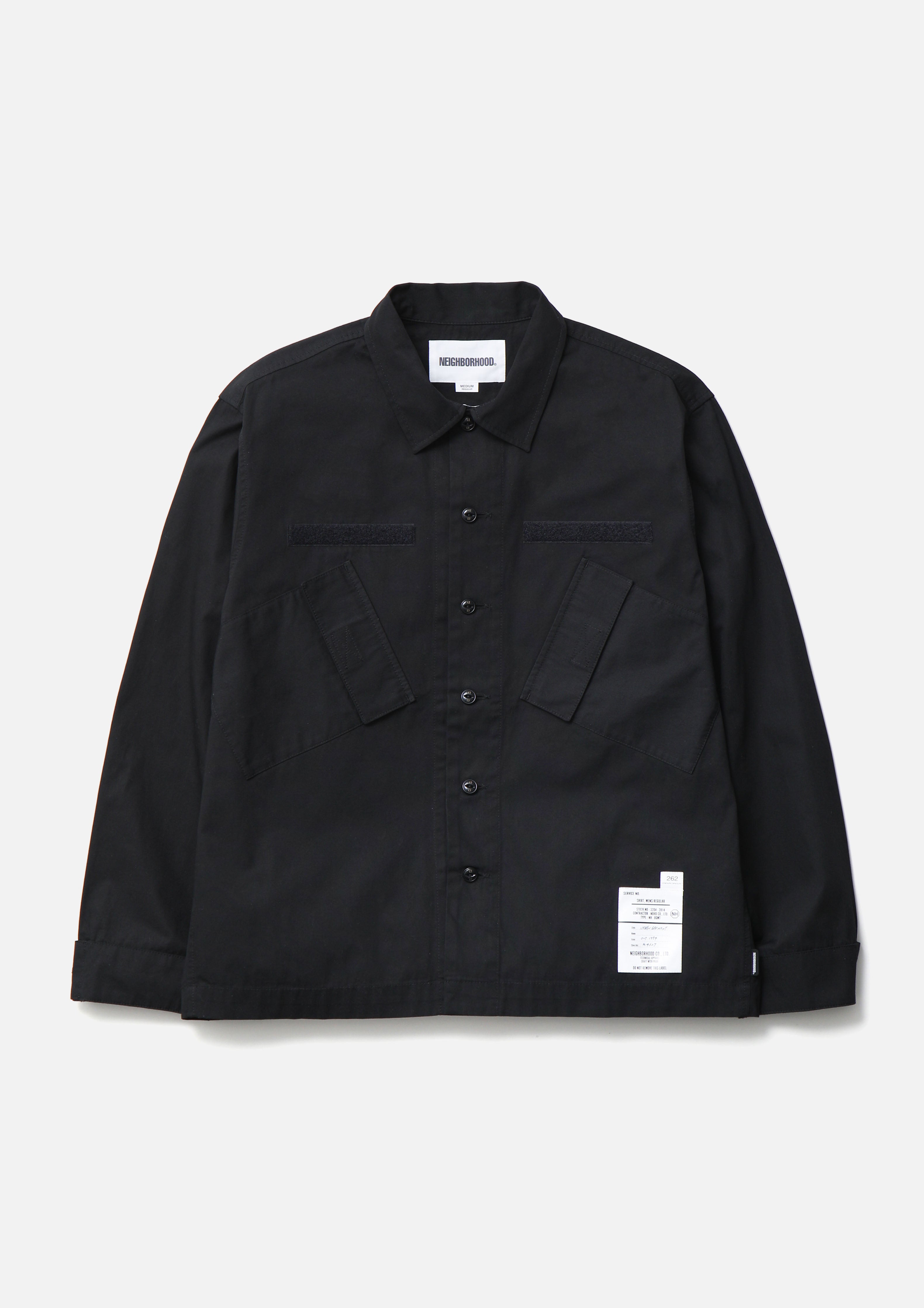 SLANT POCKET SHIRT LS