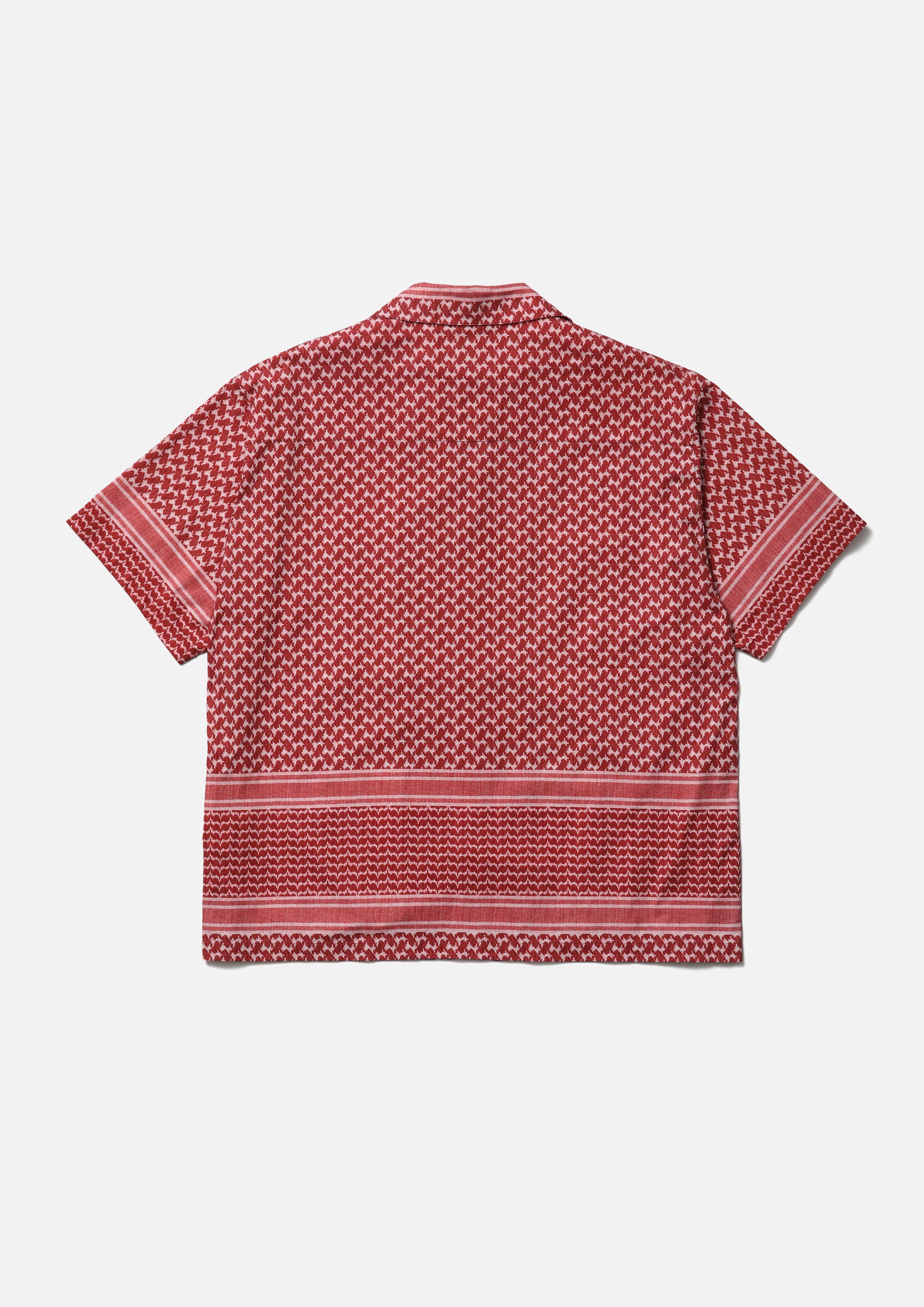 SHEMAGH PATTERN SHIRT SS