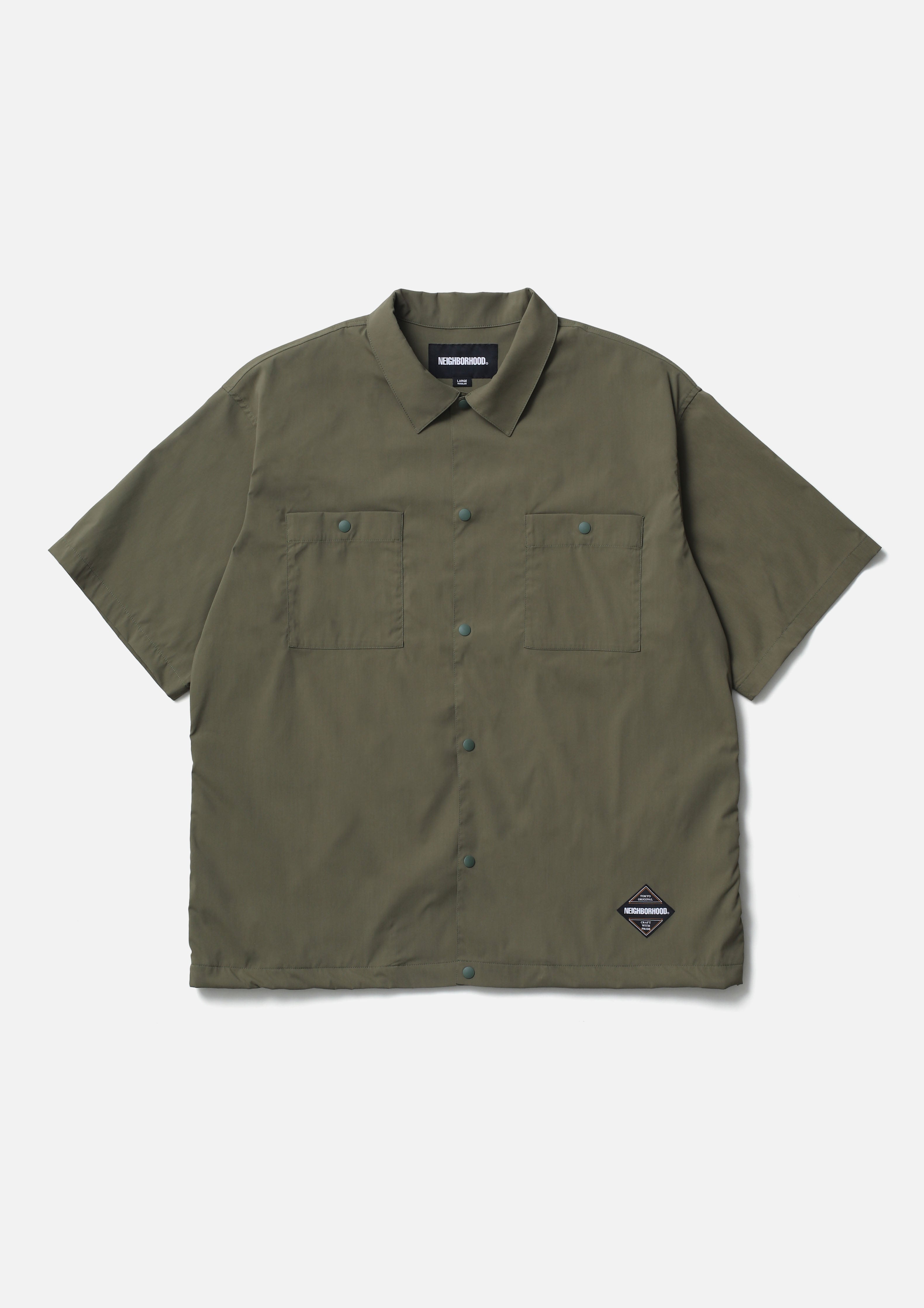 ☆極美品☆ NEIGHBORHOOD MULTIFUNCTIONAL SHIRT MULTIFUNCTIONAL SHIRT SS