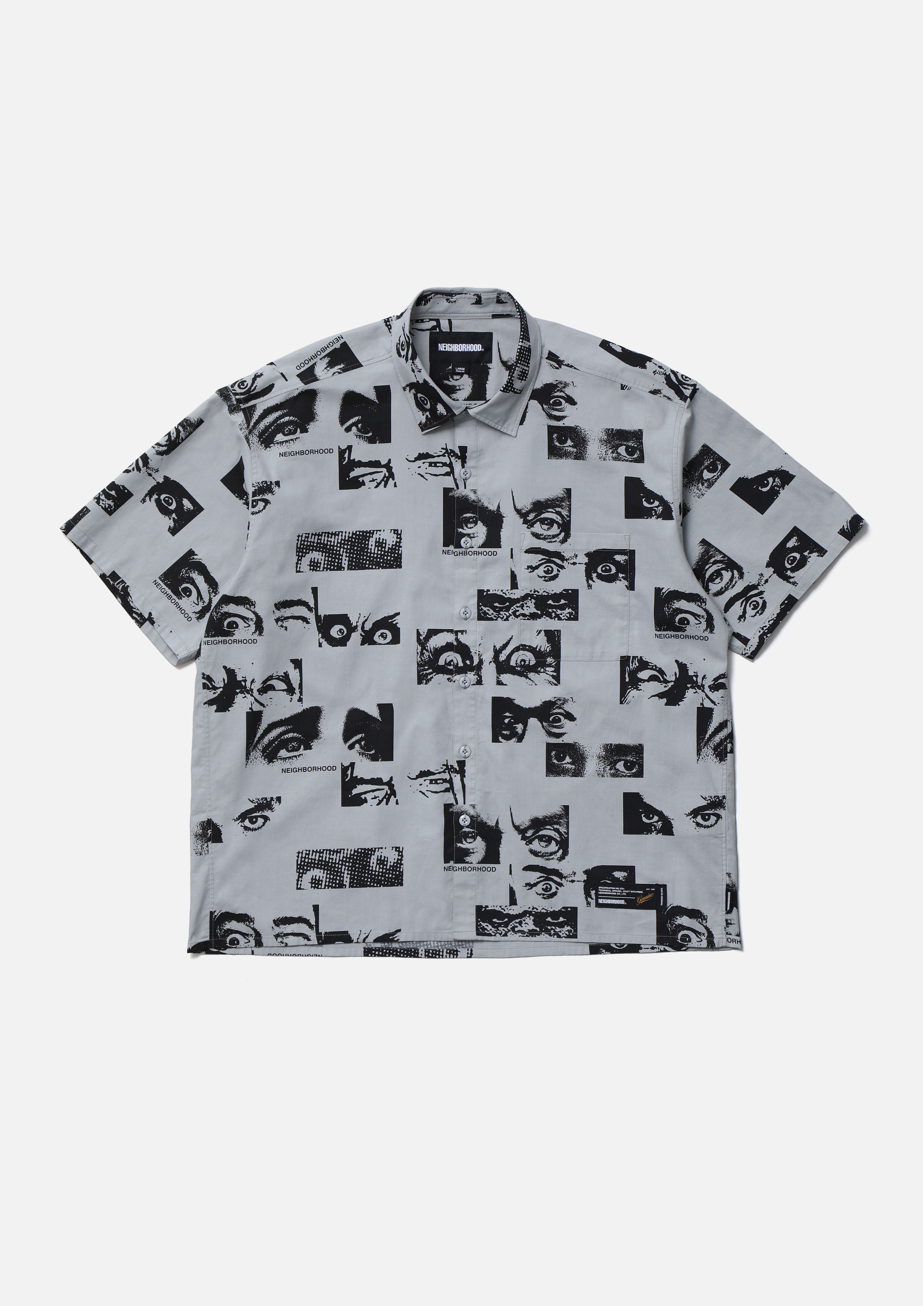 EYES PATTERN SHIRT SS