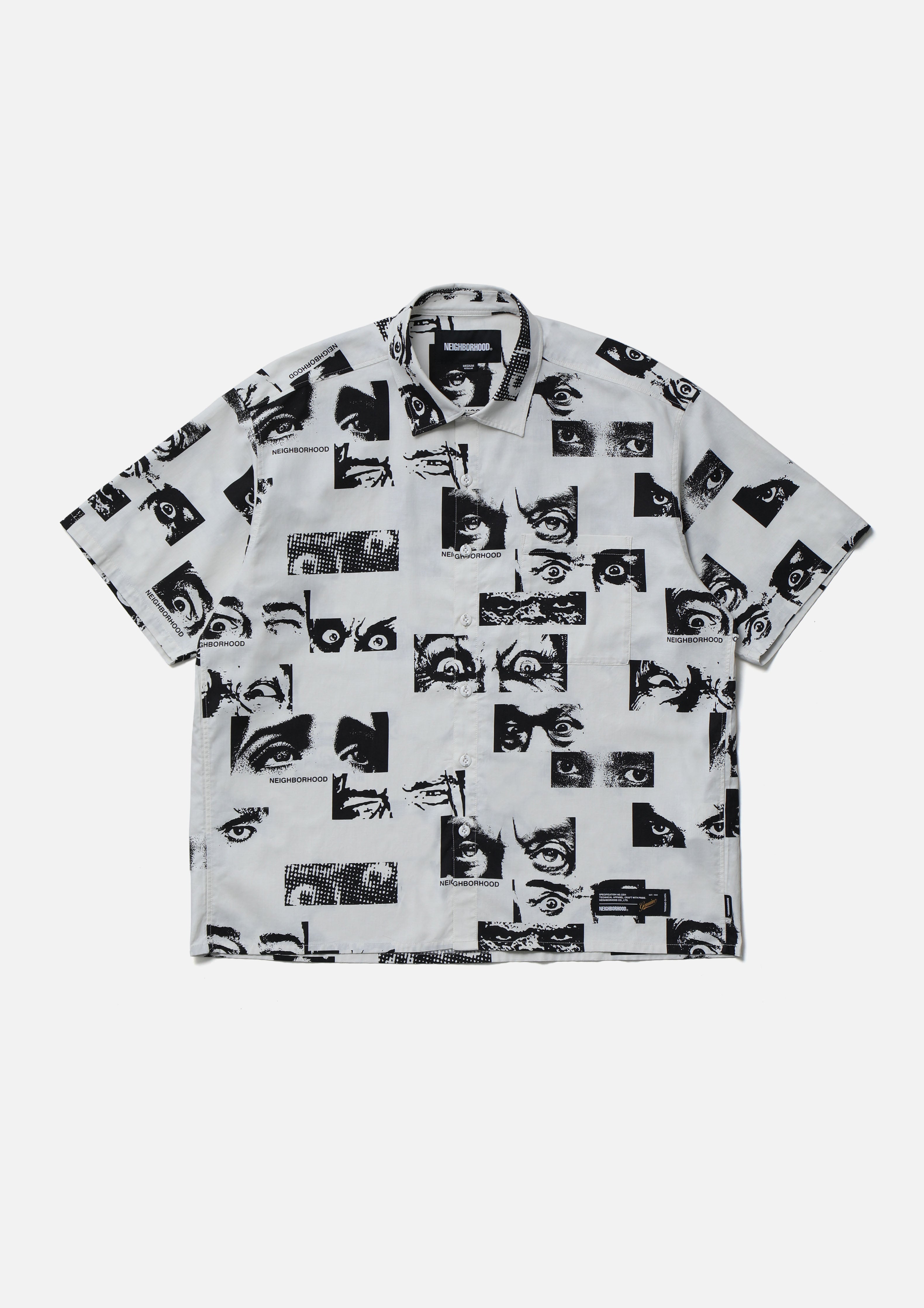 EYES PATTERN SHIRT SS