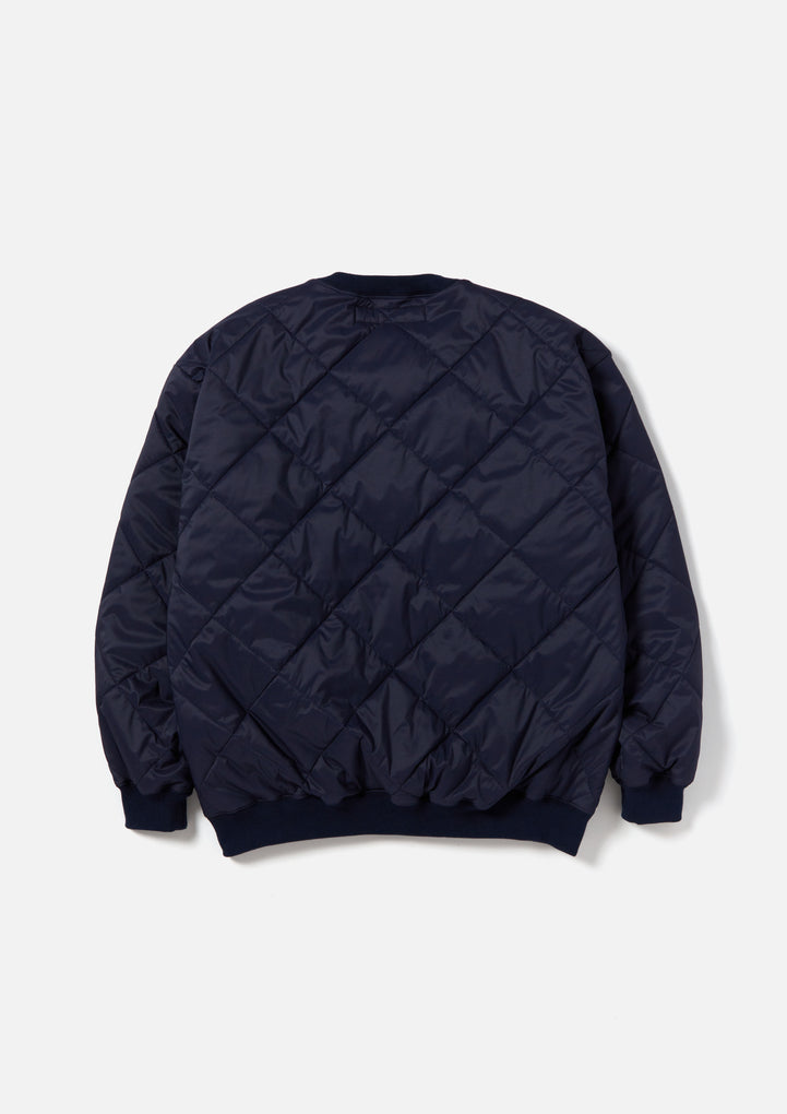 QUILTING PULLOVER SHIRT LS