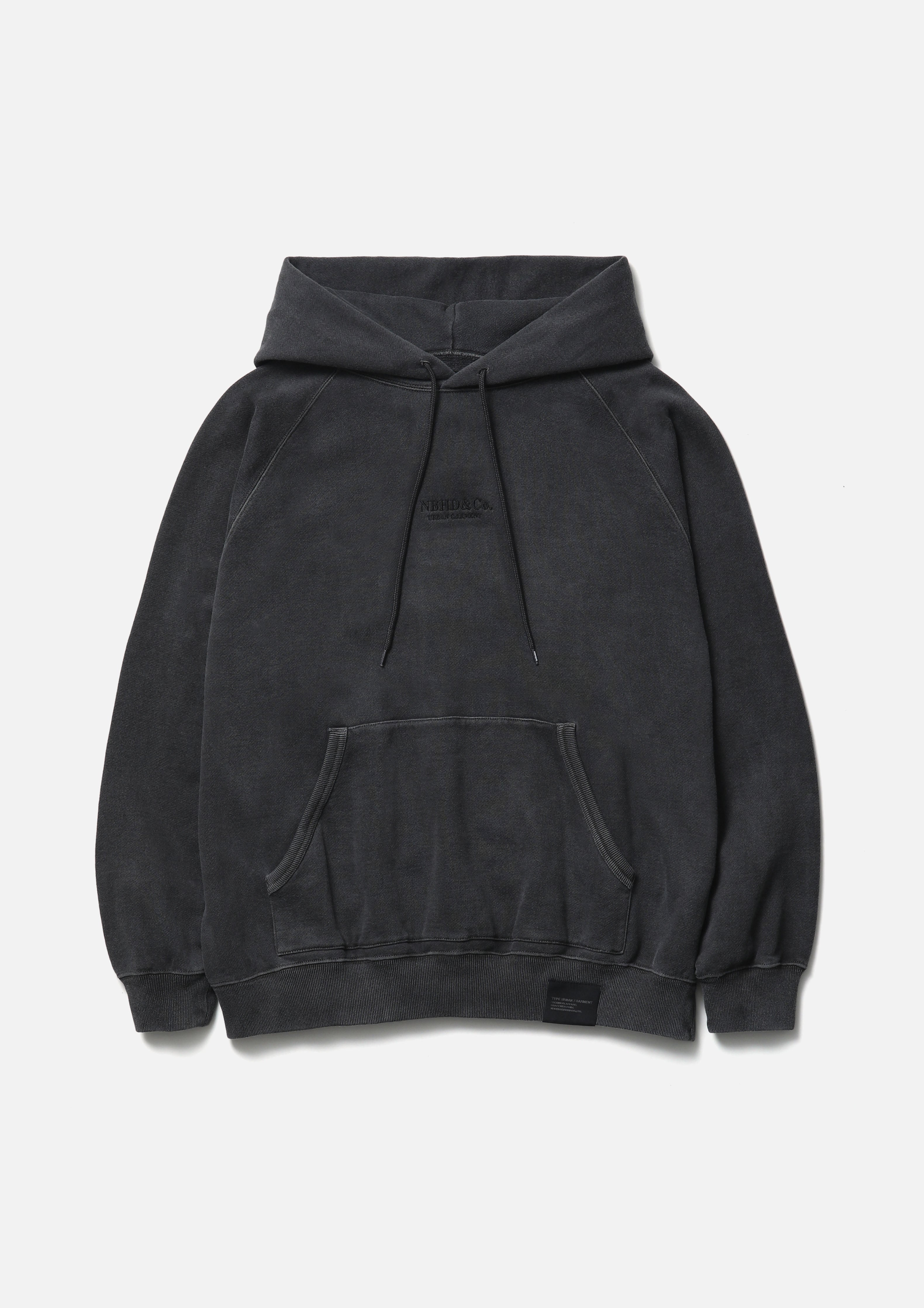 PIGMENT DYED SWEAT HOODIE LS