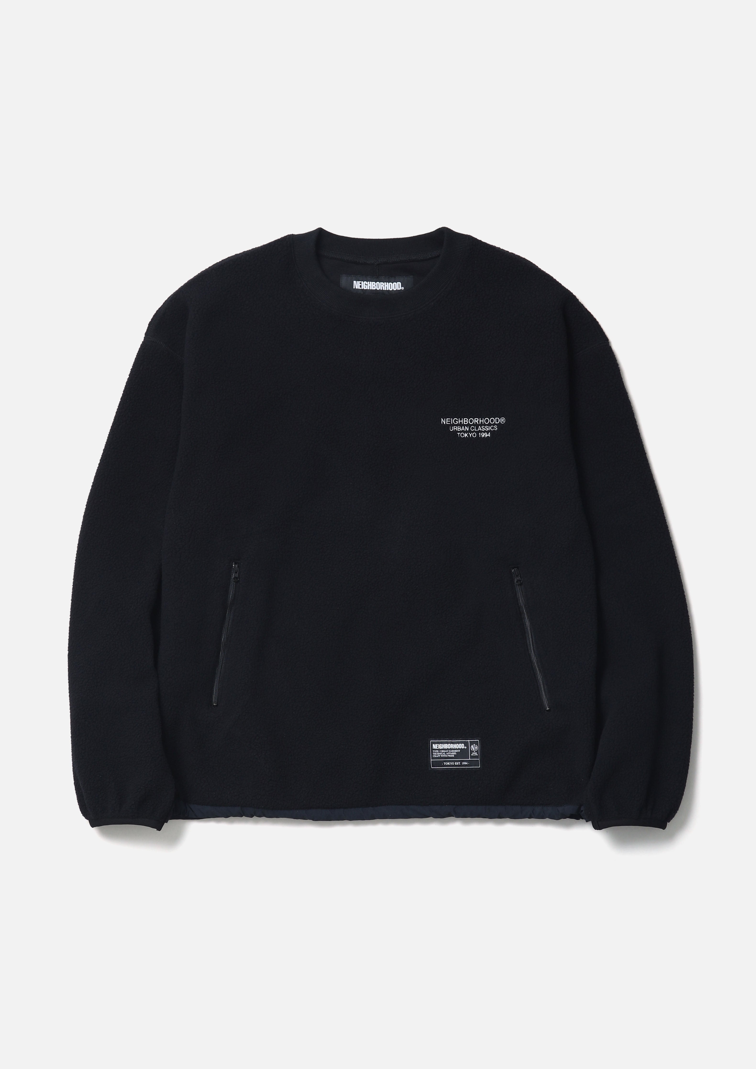 FLEECE CREWNECK LS