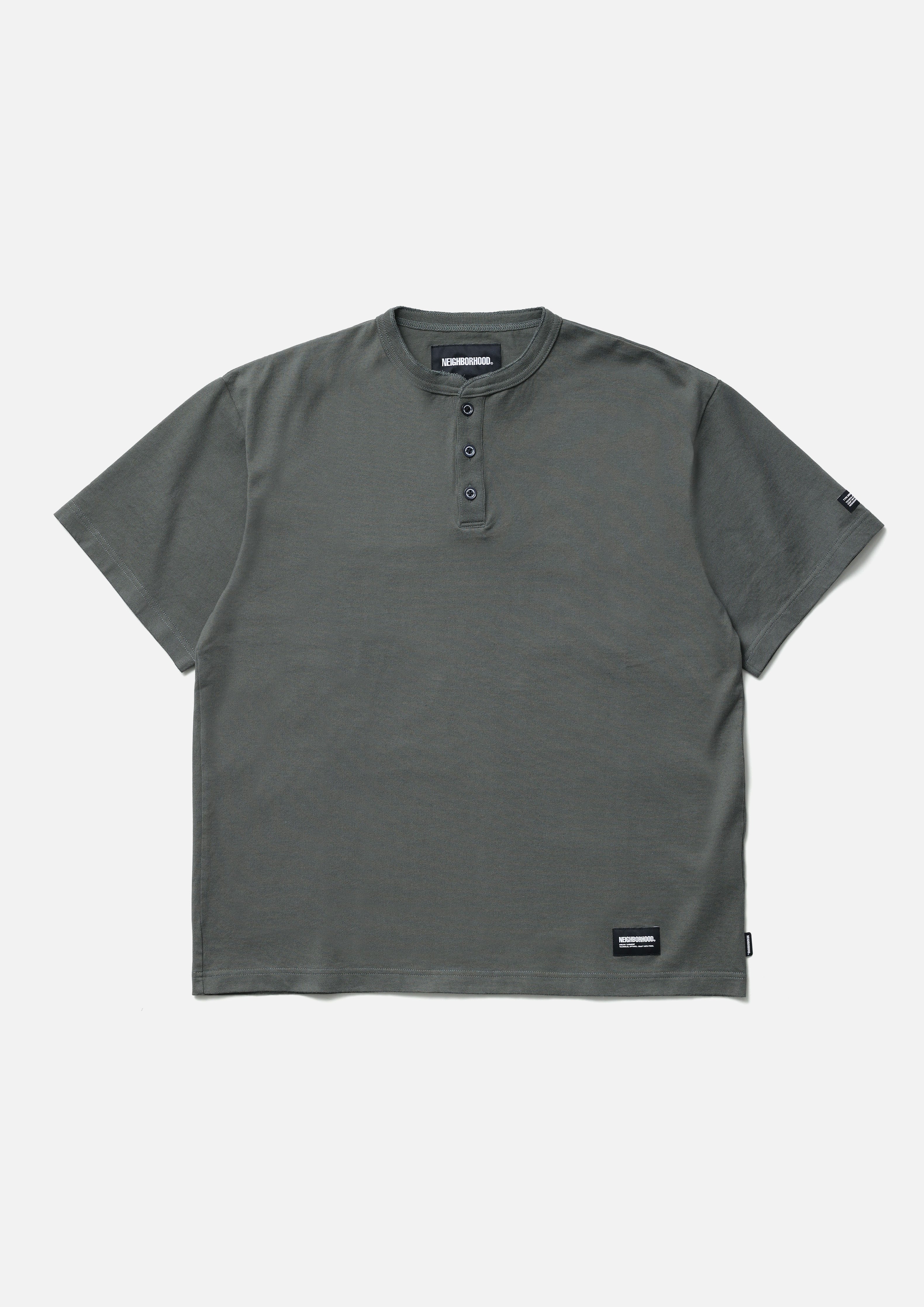 CLASSIC HENLEY NECK SS