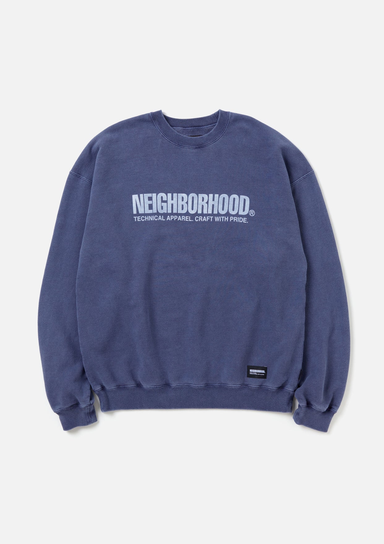 NEIGHBORHOOD PIGMENT DYED SWEATSHIRT   L