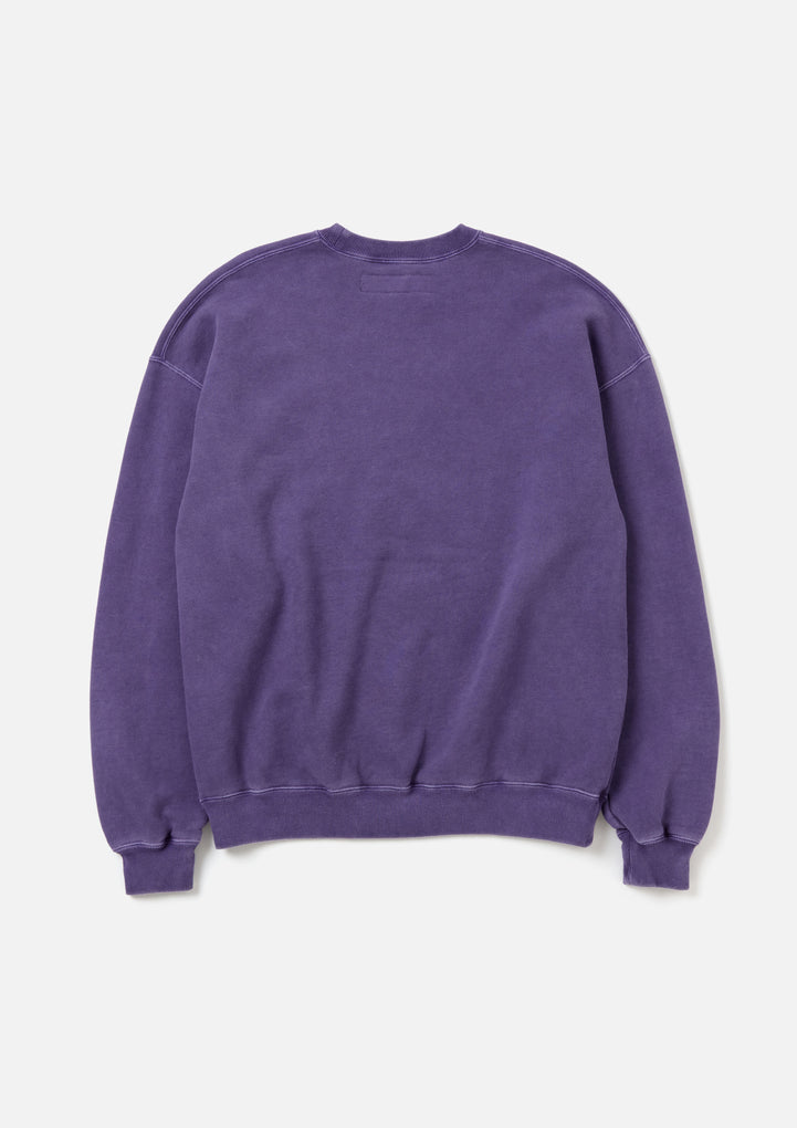 PIGMENT DYED SWEATSHIRT LS
