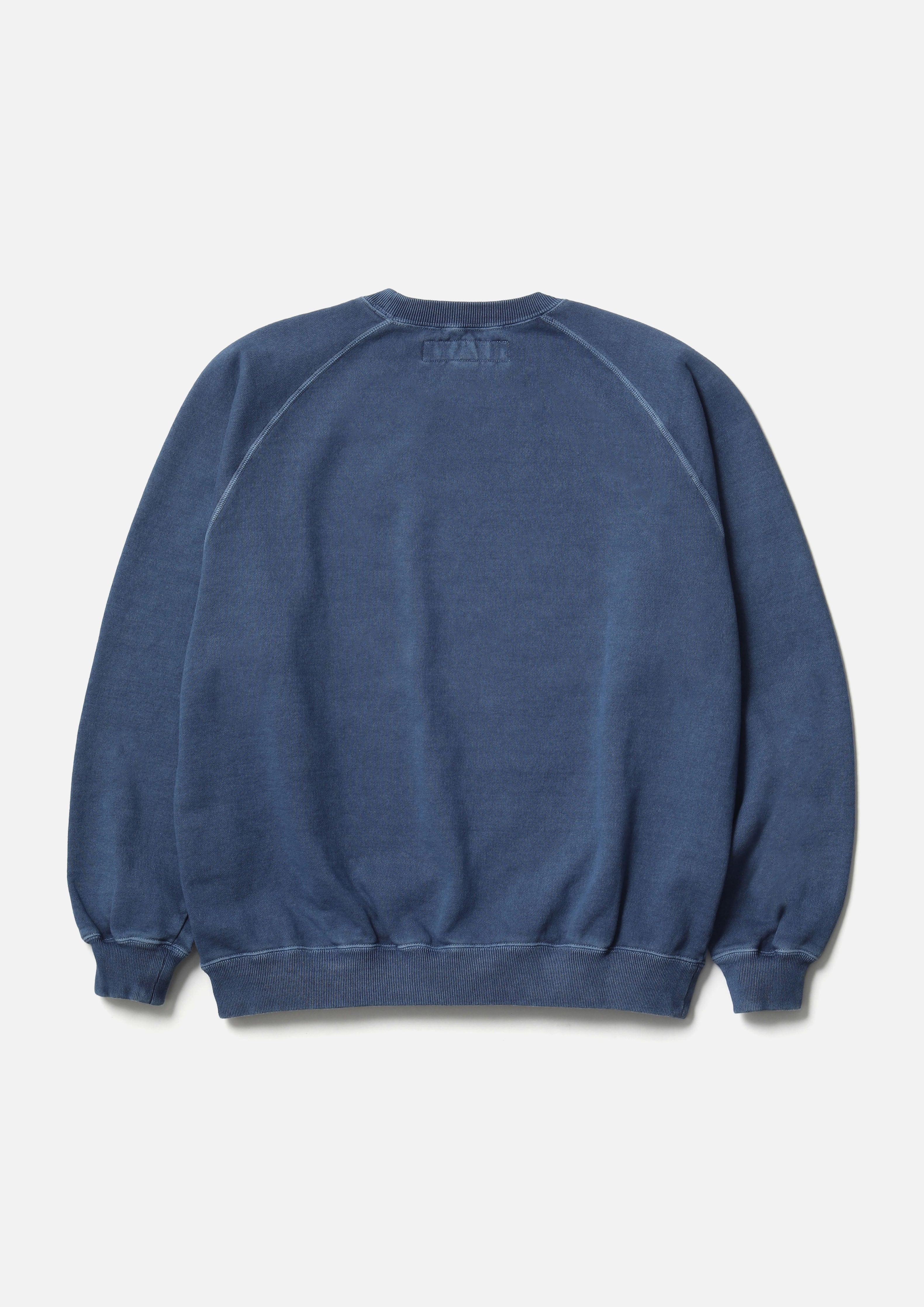 PIGMENT DYED SWEAT SHIRT LS