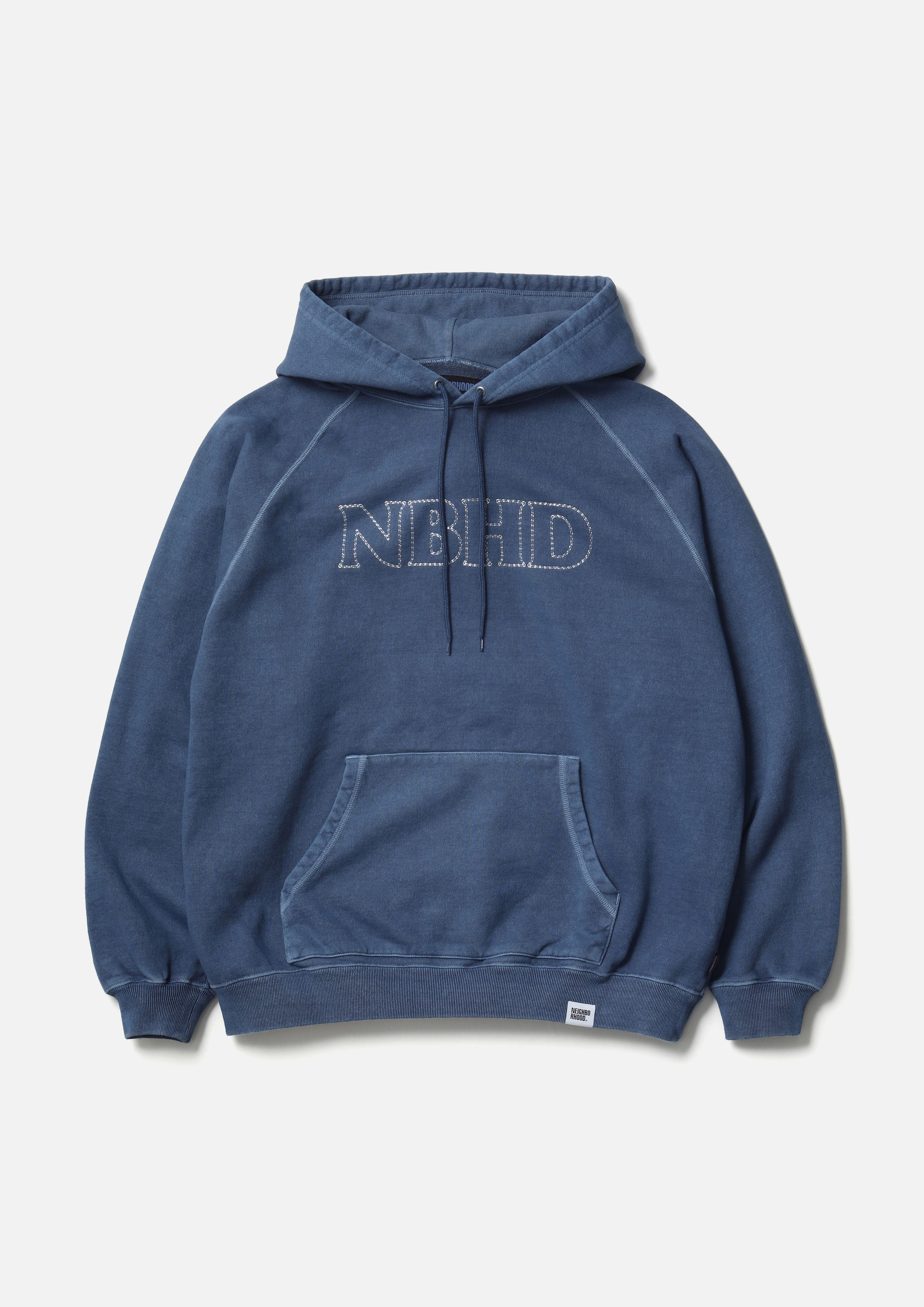 PIGMENT DYED SWEAT HOODIE LS