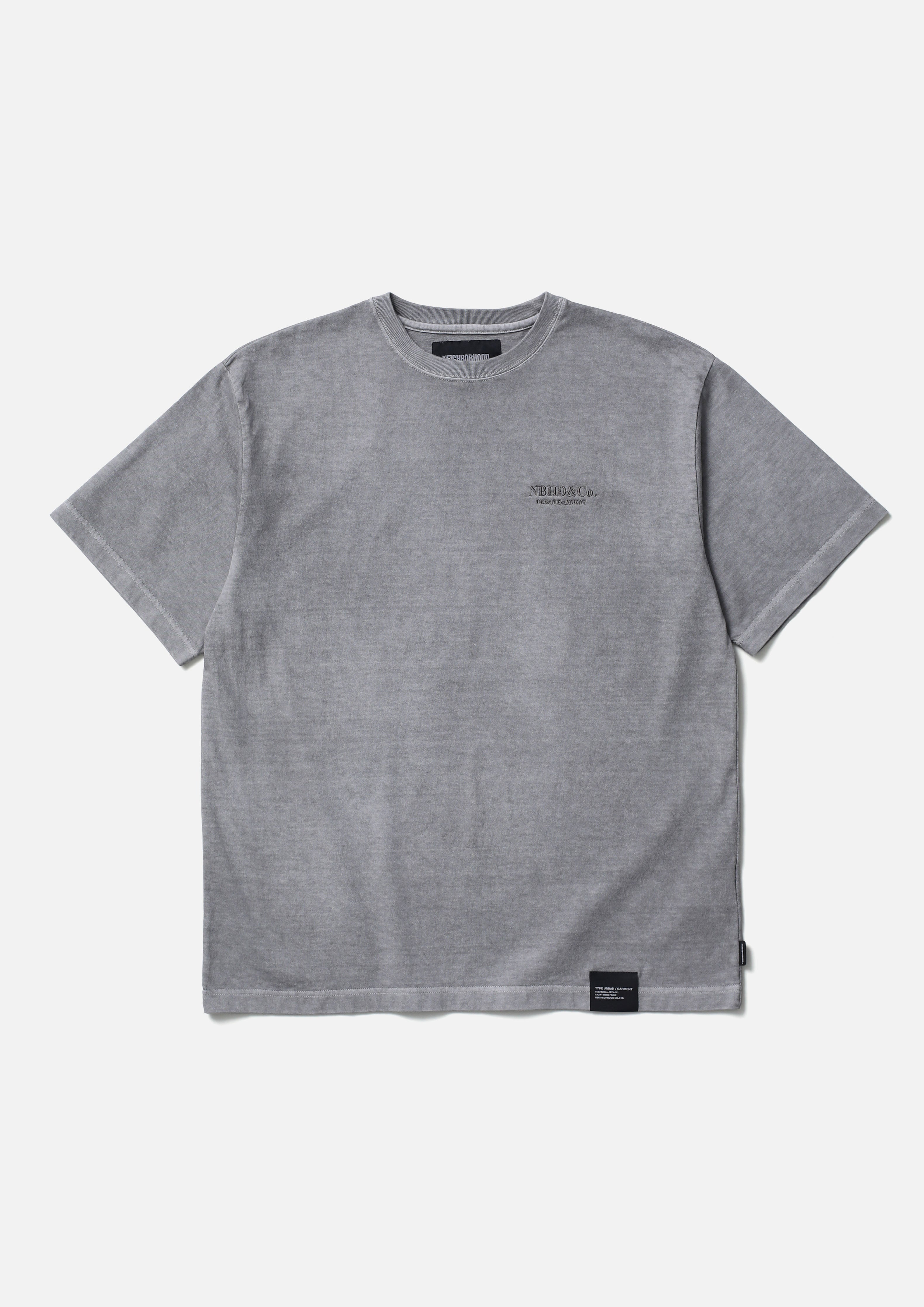 PIGMENT DYED CREWNECK SS