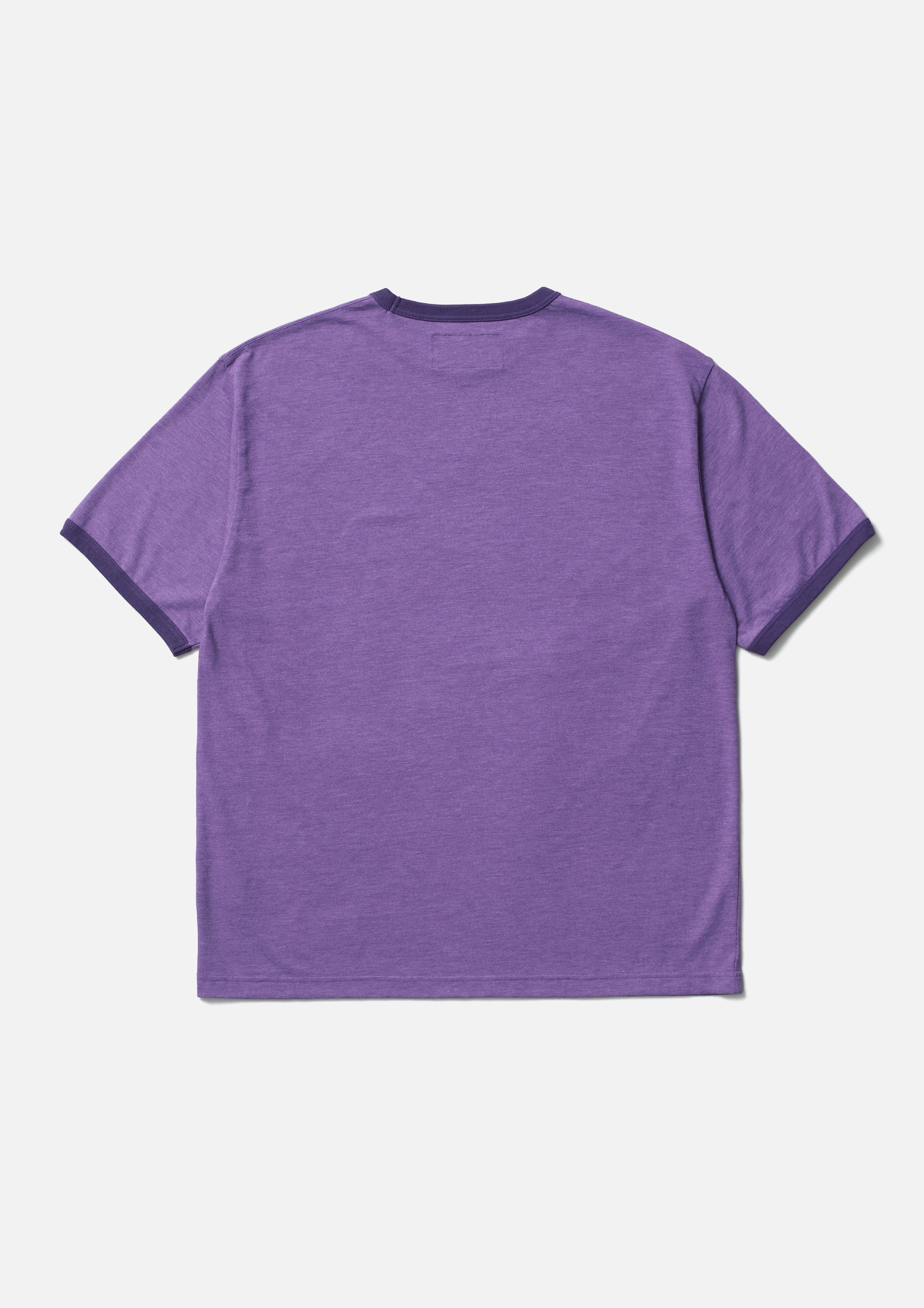 HEATHER FABRIC TEE SS
