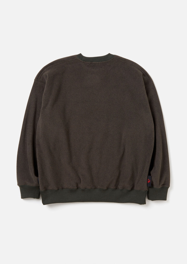 FLEECE CREWNECK LS