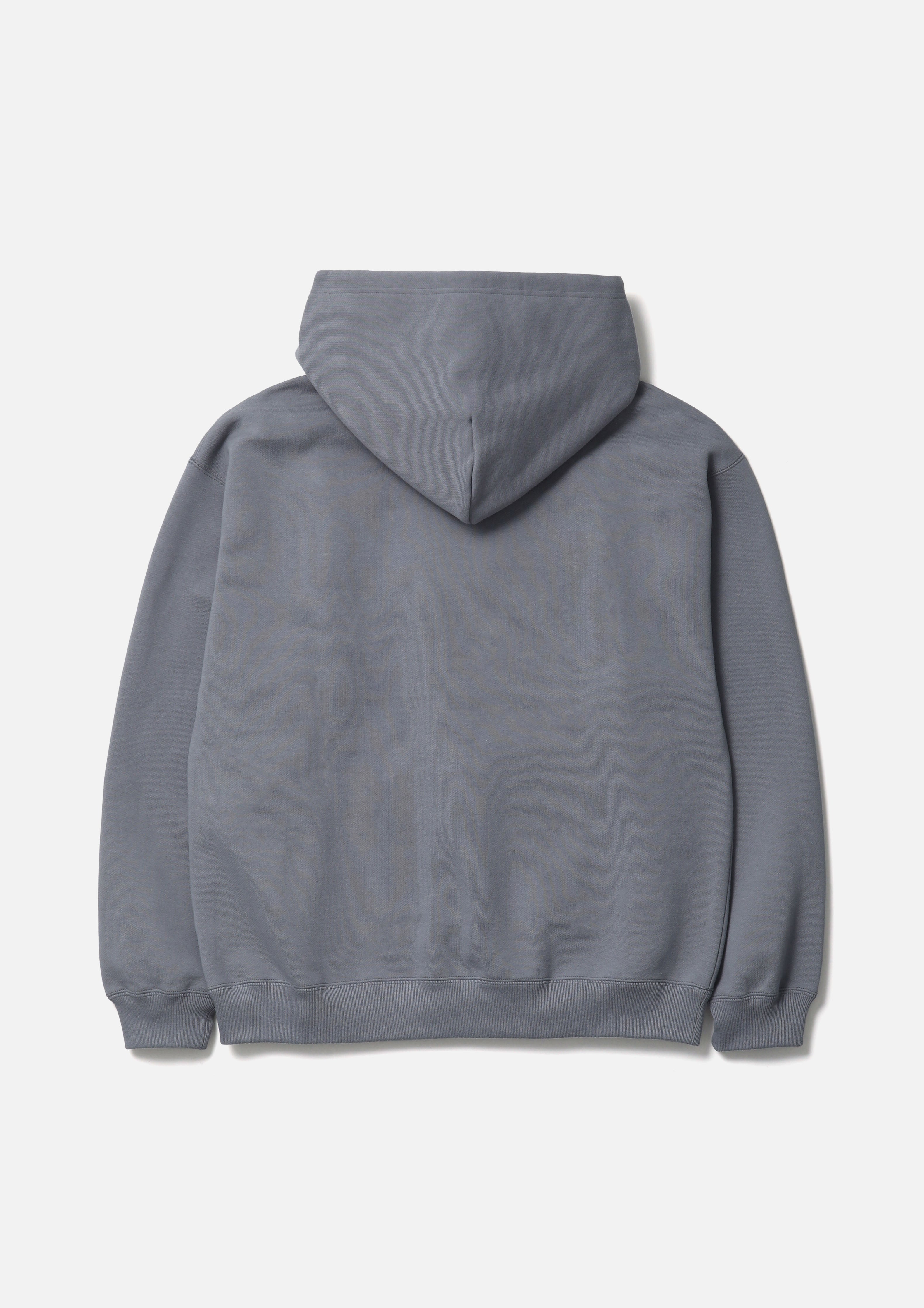 PLAIN SWEAT HOODIE LS