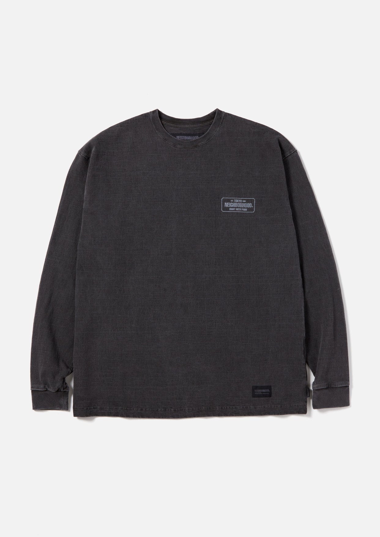 NEIGHBORHOOD PIGMENT DYED SWEATSHIRT   L